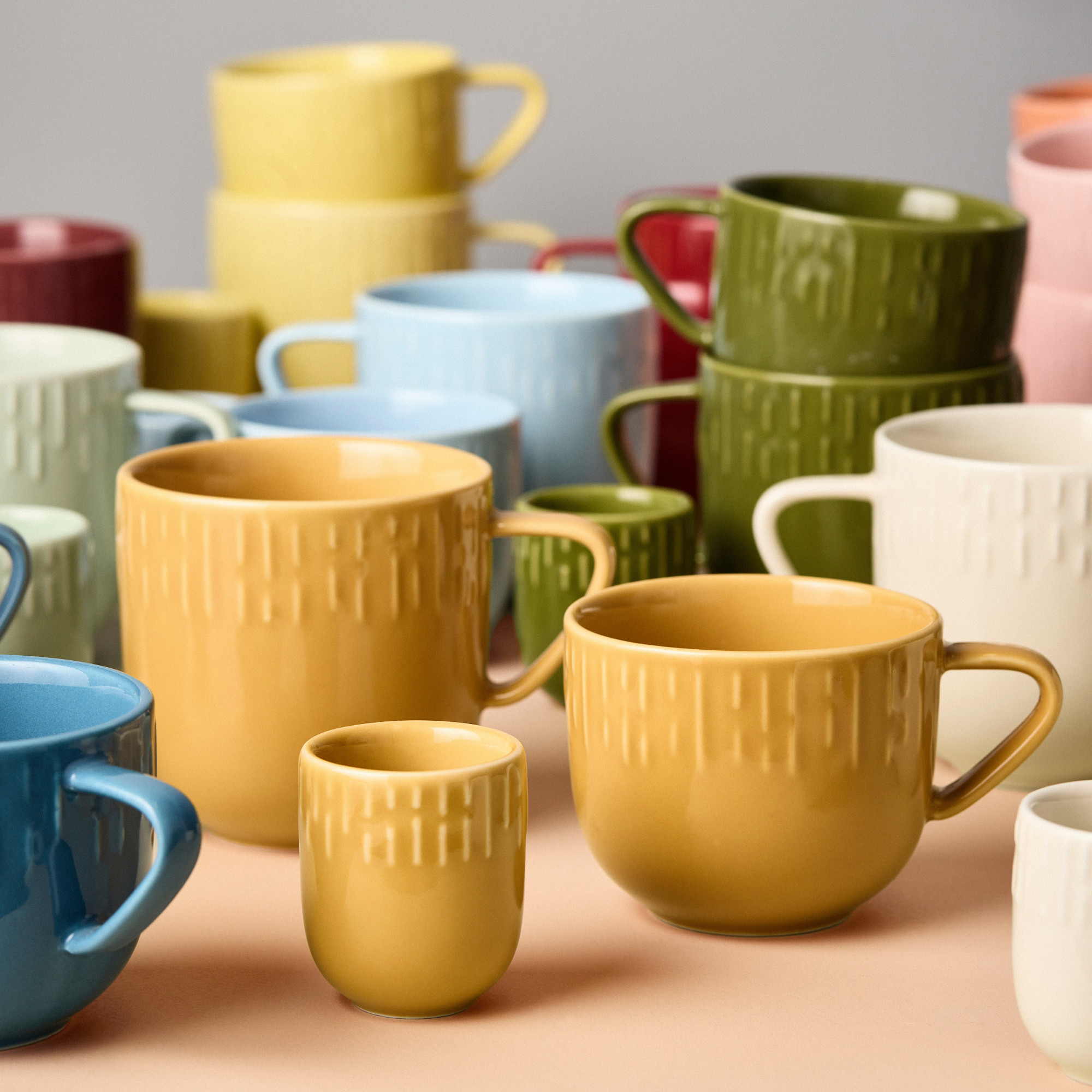 Confetti mini kop | Mustard