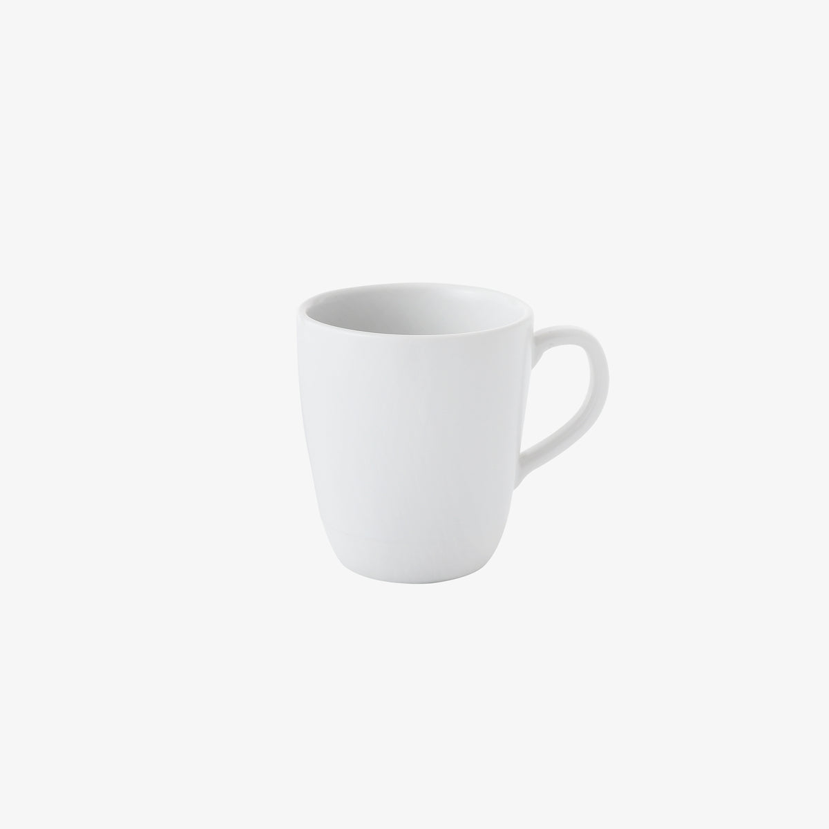 RAW Pure Porcelain krus med hank | Hvid