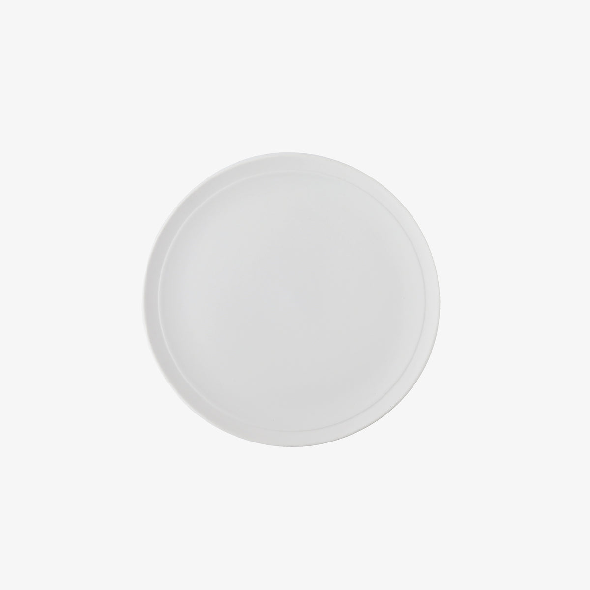 RAW Pure Porcelain desserttallerken | Hvid