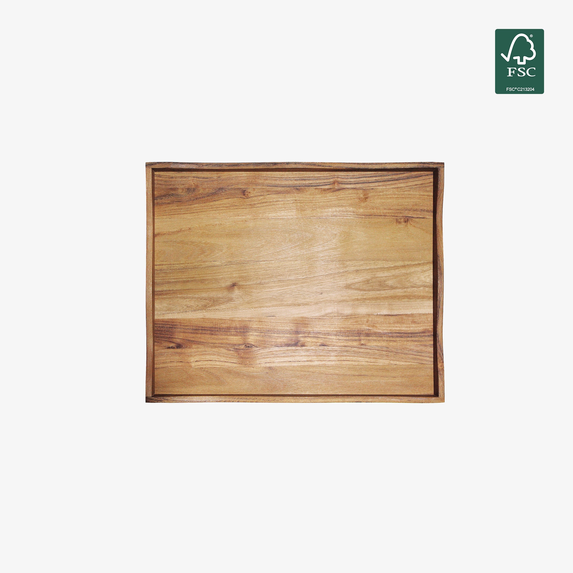 RAW Teak bakke 38 cm | Natural