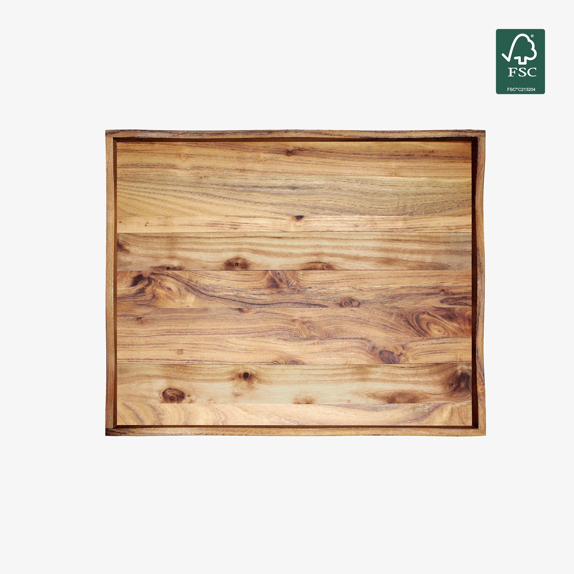 RAW Teak bakke 45 cm | Natural