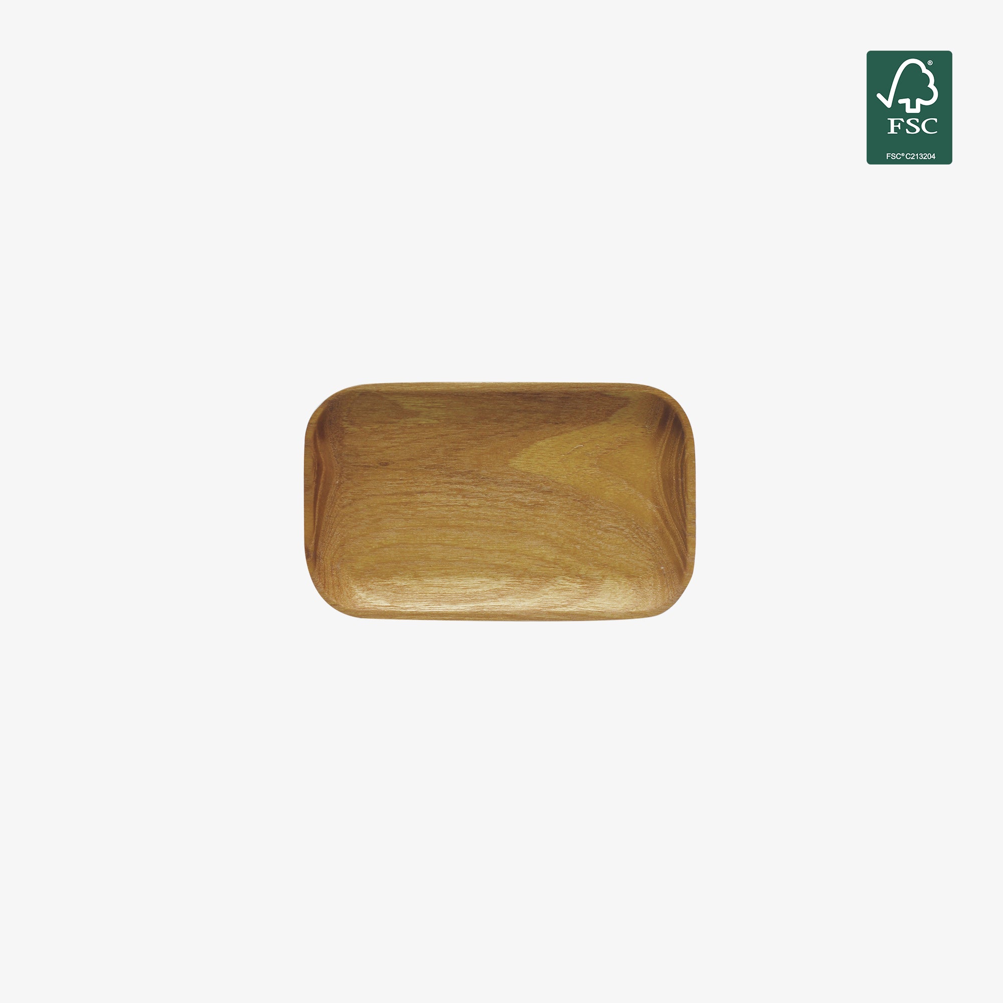 RAW Teak bakke | Natural