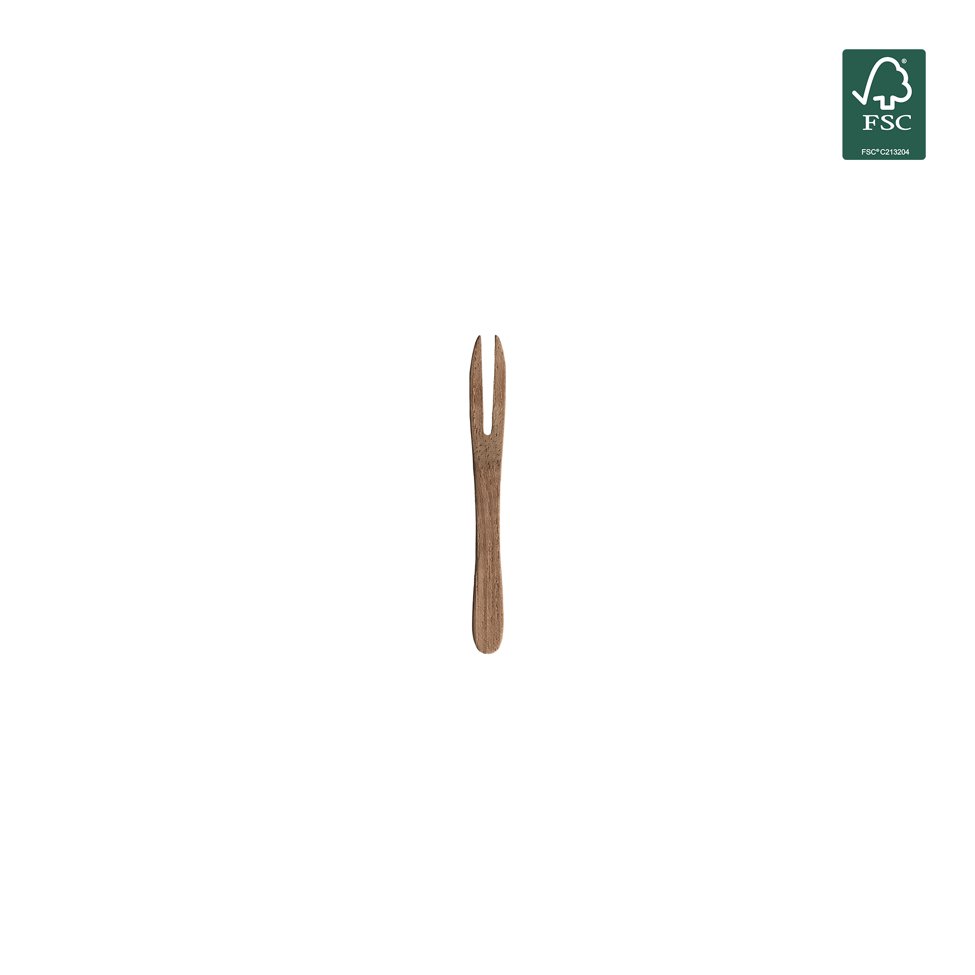 RAW Teak tapas/pålægsgaffel | Natural