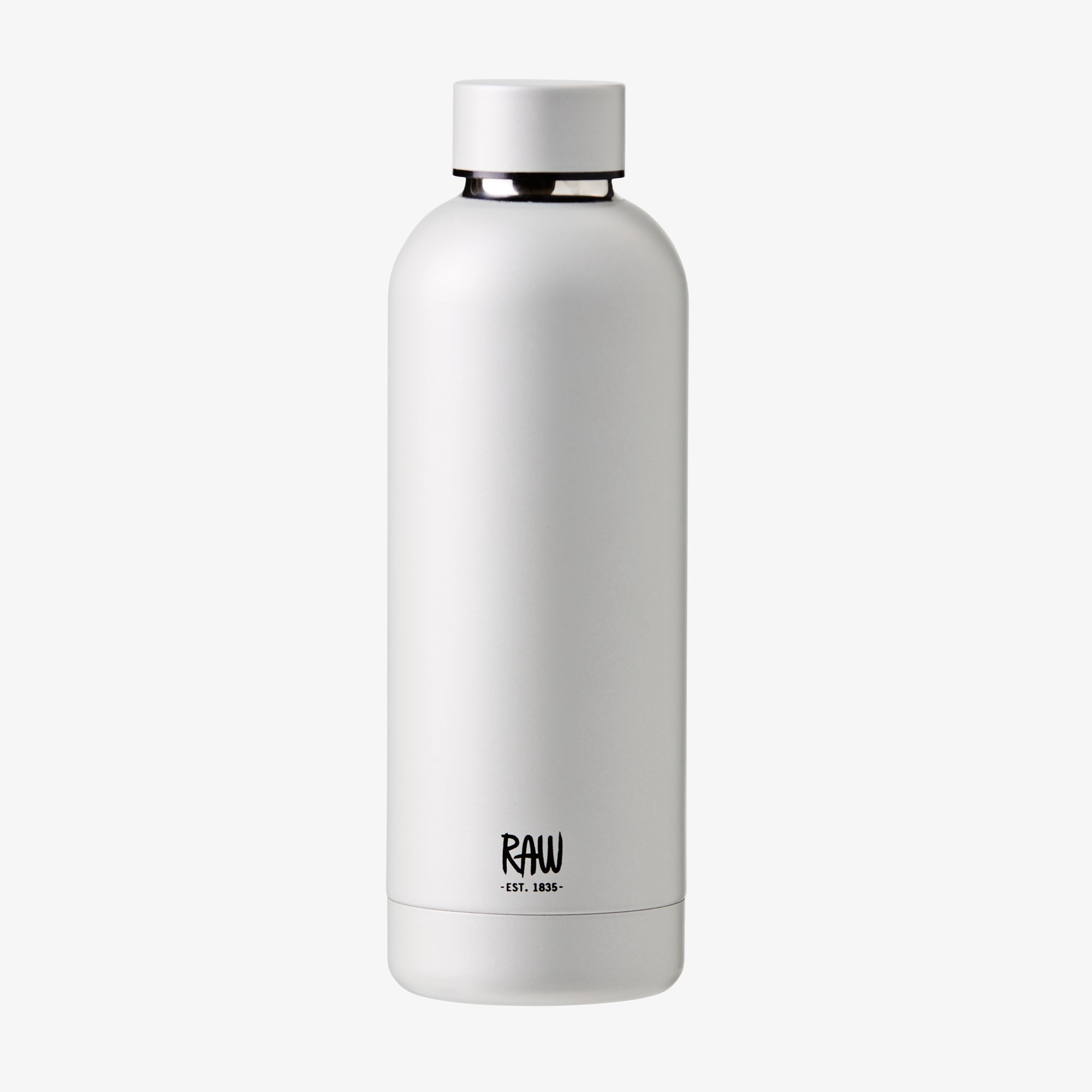 RAW To Go termoflaske | Metallic Silver