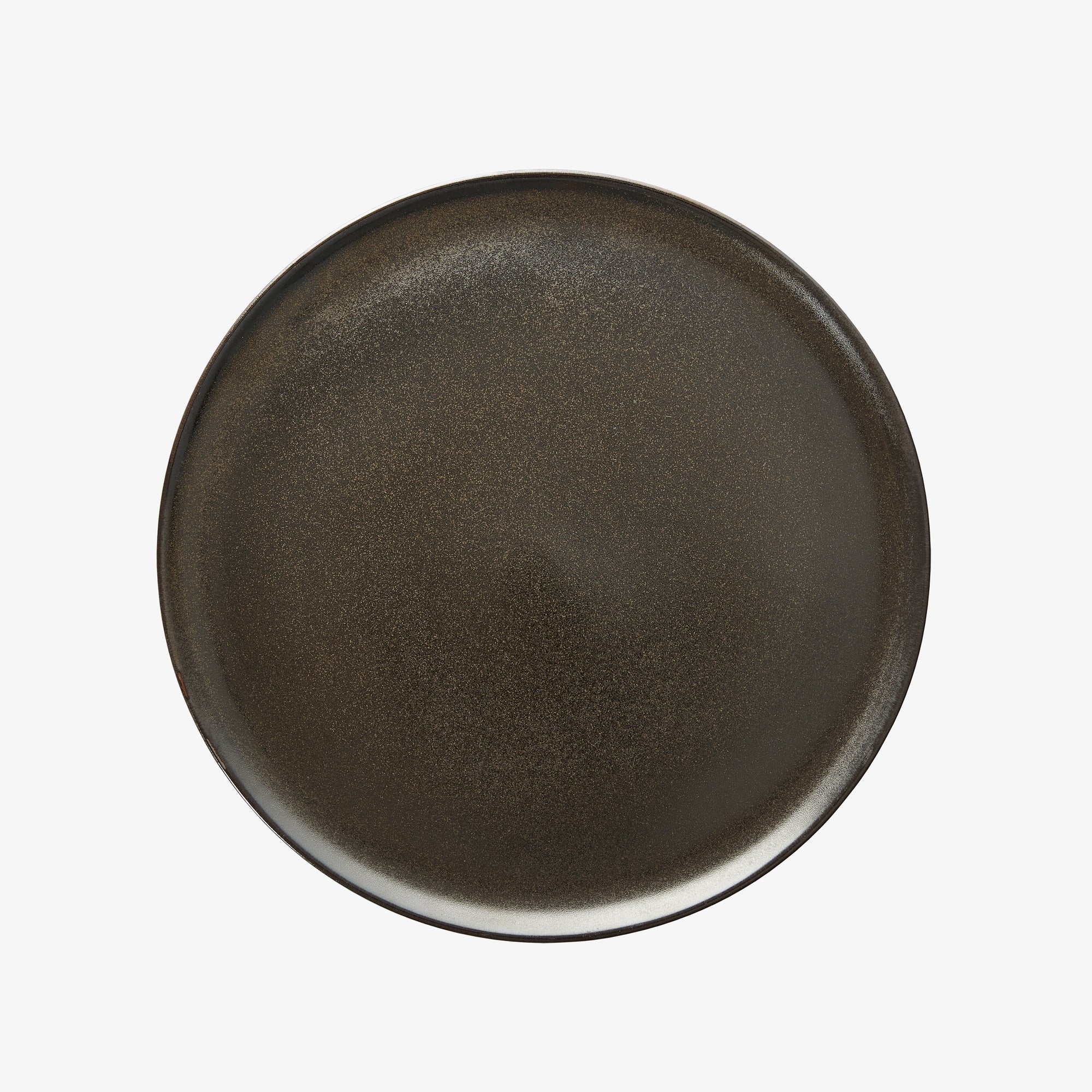 RAW middagstallerken | Metallic Brown