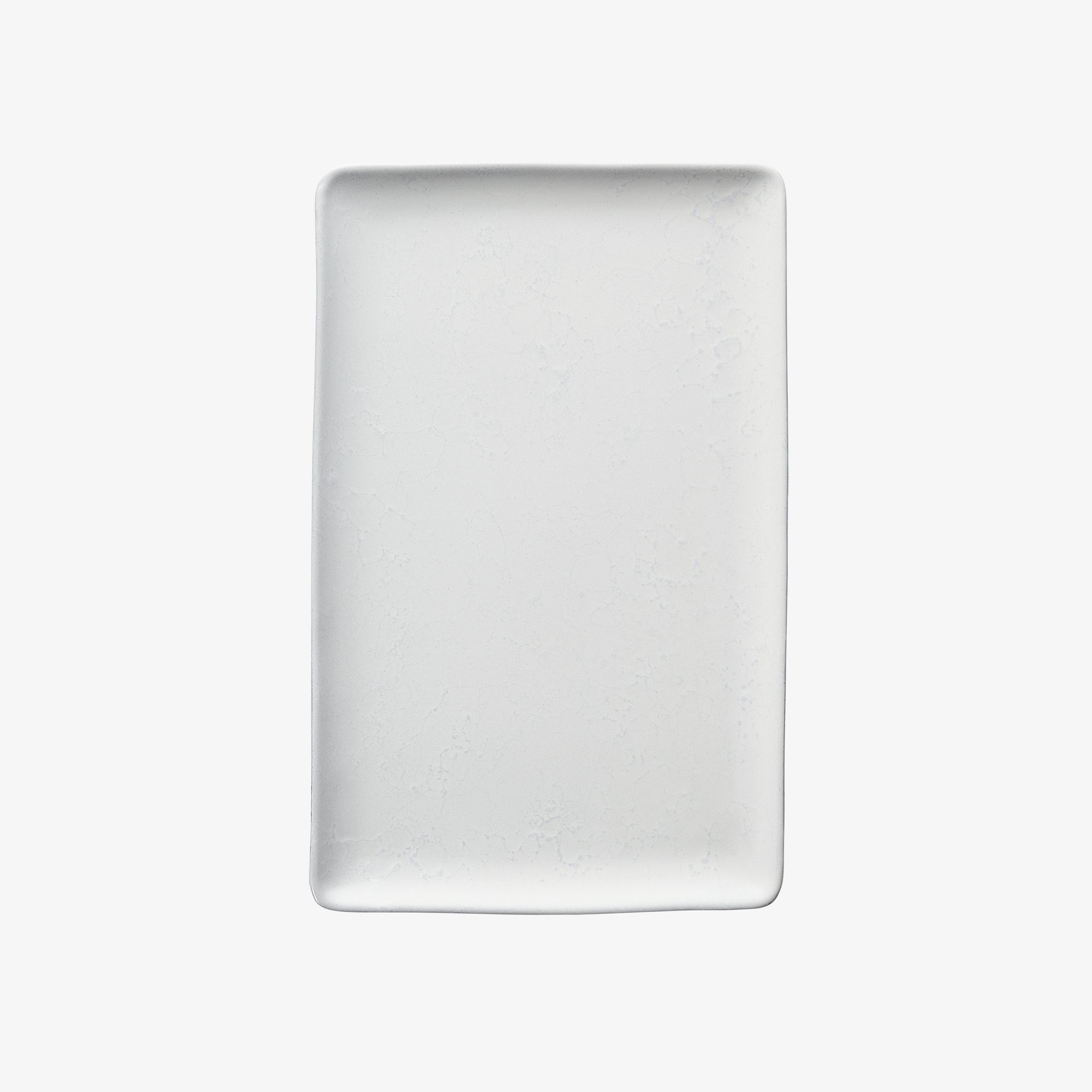 RAW rektangulær middagstallerken | Arctic White