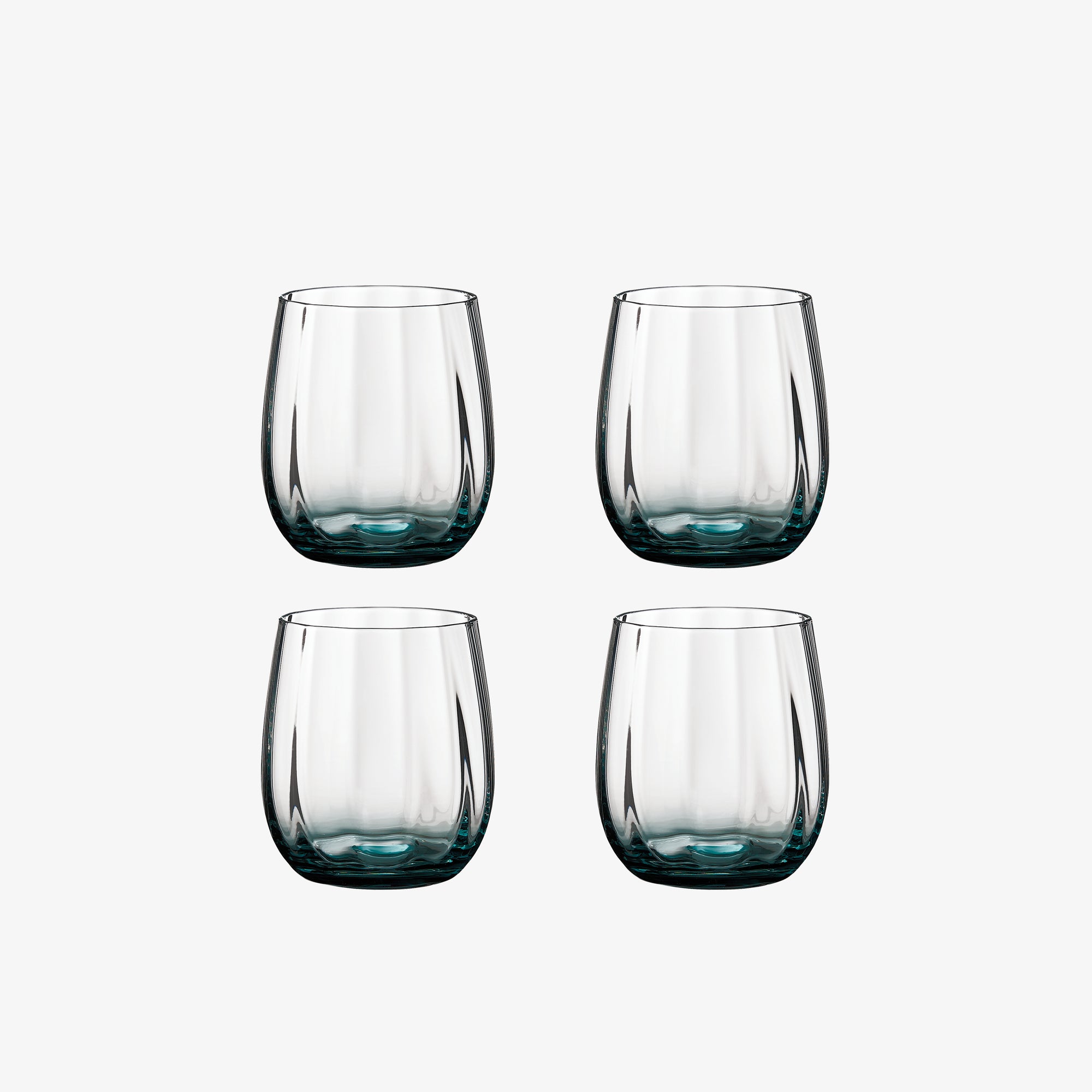 SØHOLM Sonja glas 4 stk. | Petrol Blue