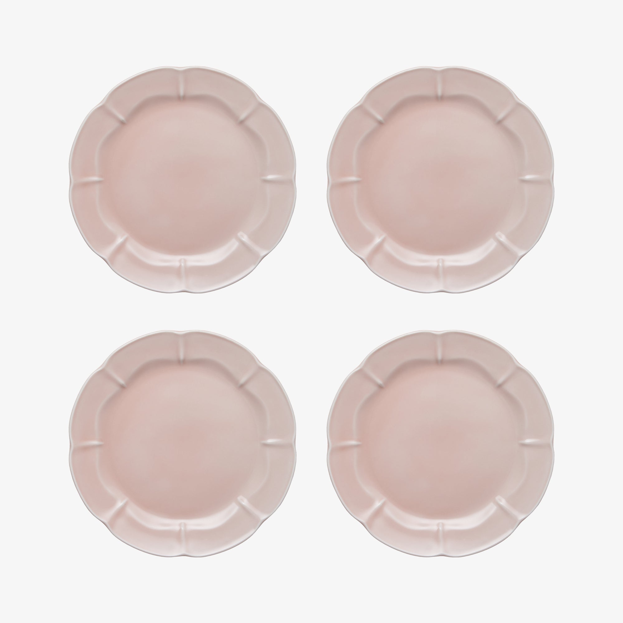 SØHOLM Solvej frokosttallerken 4 stk. | Soft Pink