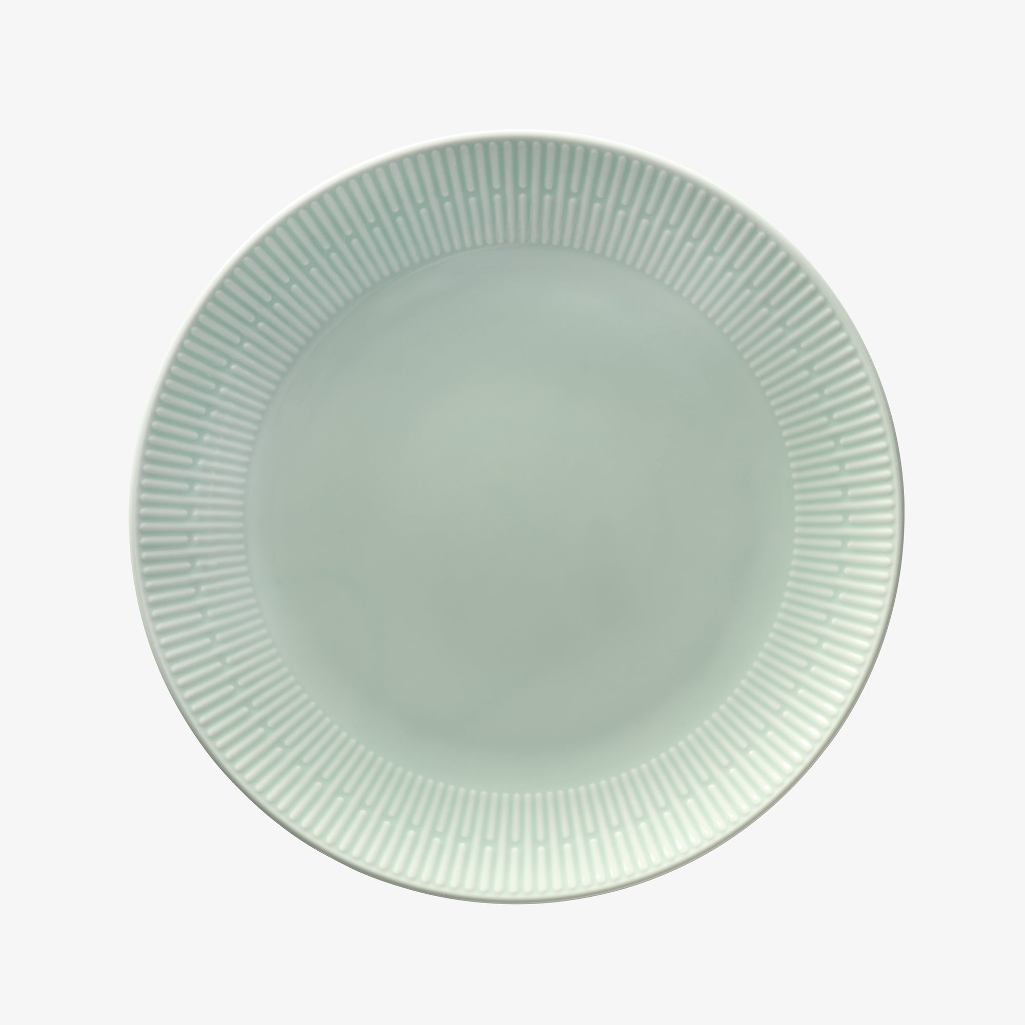Relief middagstallerken | Dusty Green