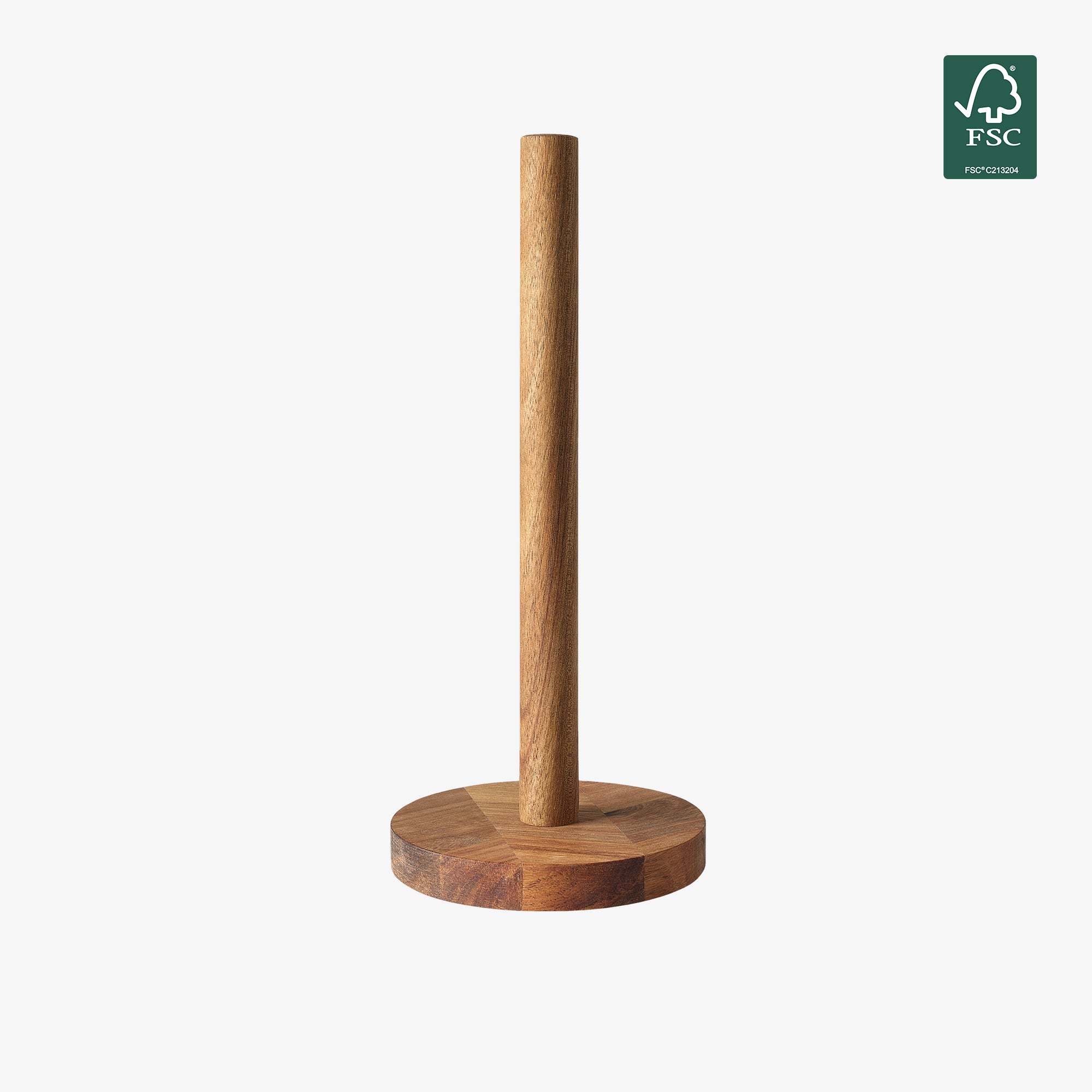 Akacie køkkenrulleholder | Natural