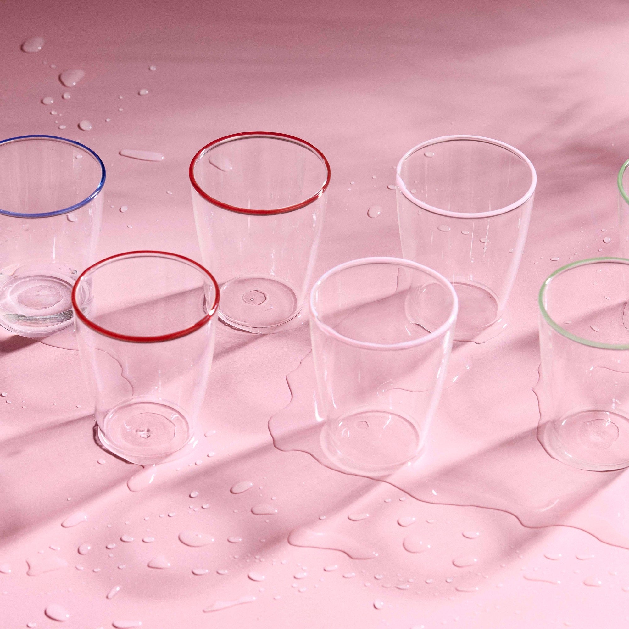 Art glas 6 stk. | Mix