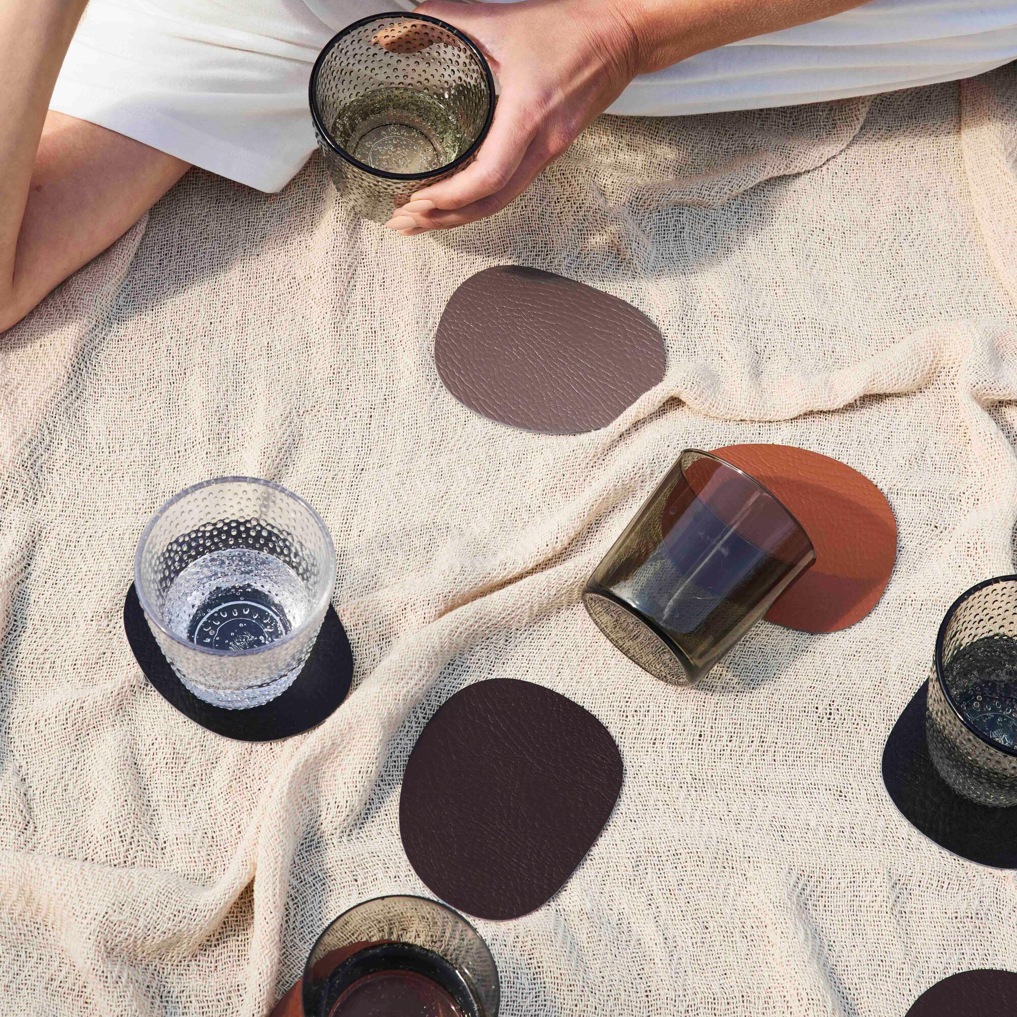 RAW vandglas 4 stk. | Smoke