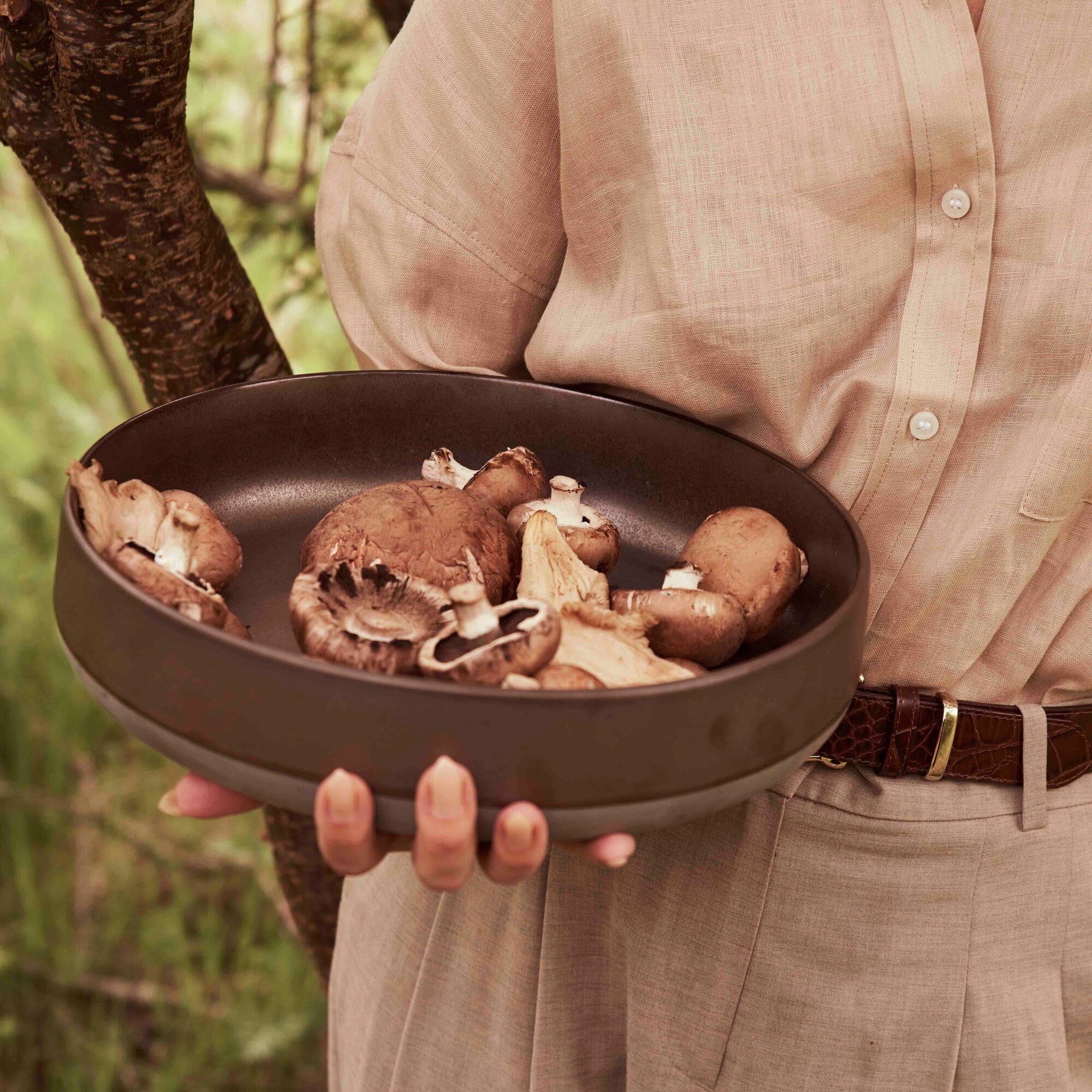 RAW serveringsskål | Metallic Brown