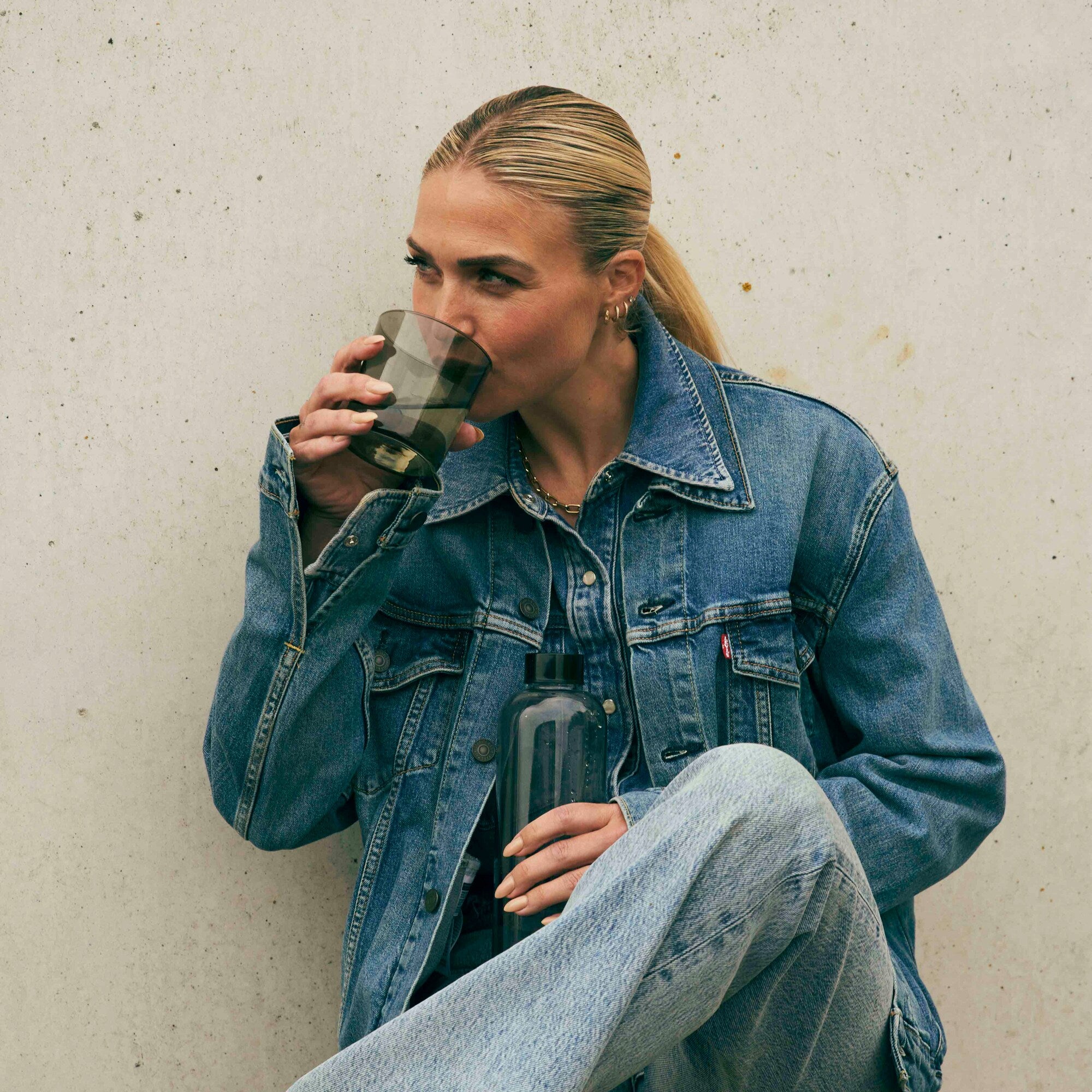 RAW vandglas 4 stk. | Smoke