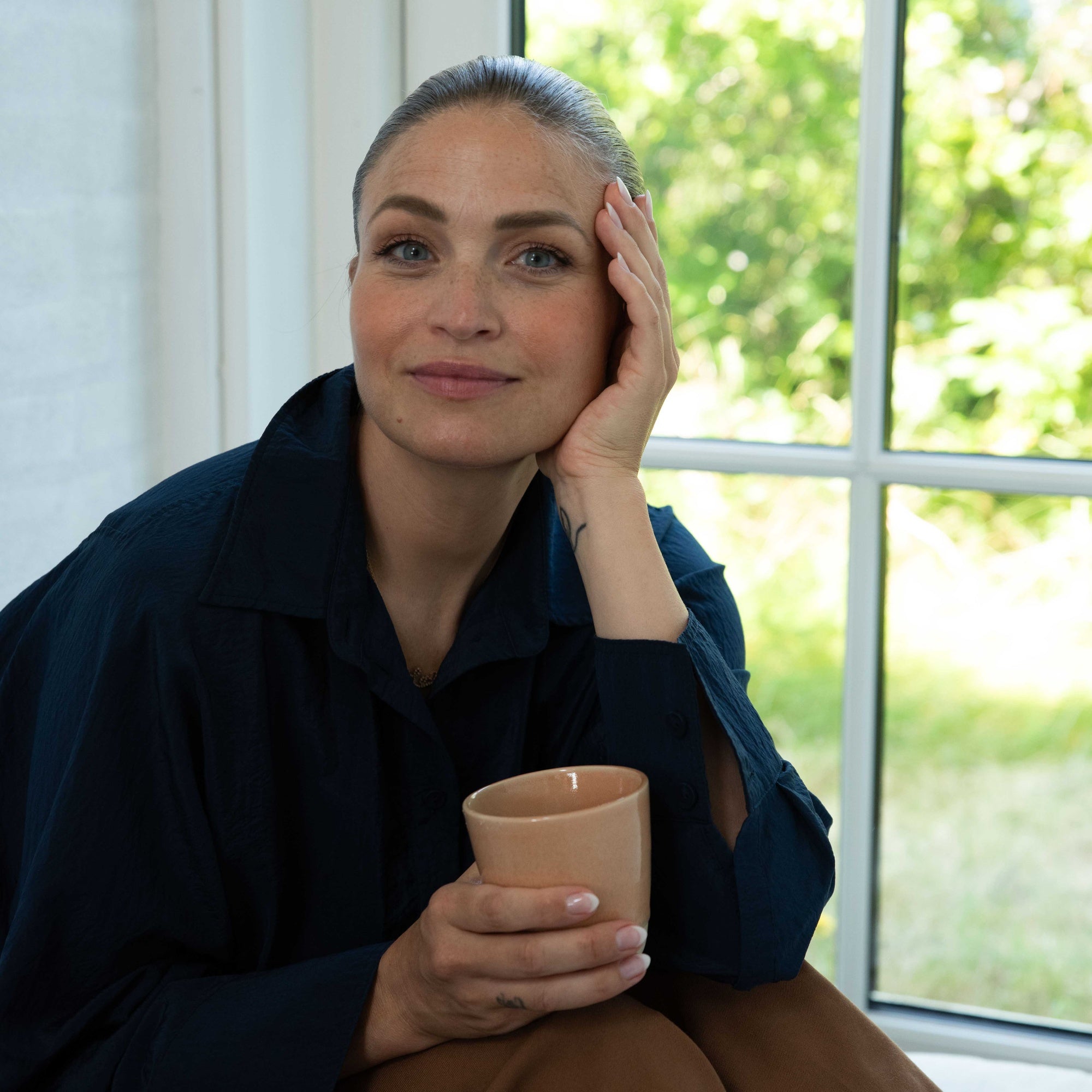 RAW Colour krus uden hank 30 cl | Orangeish