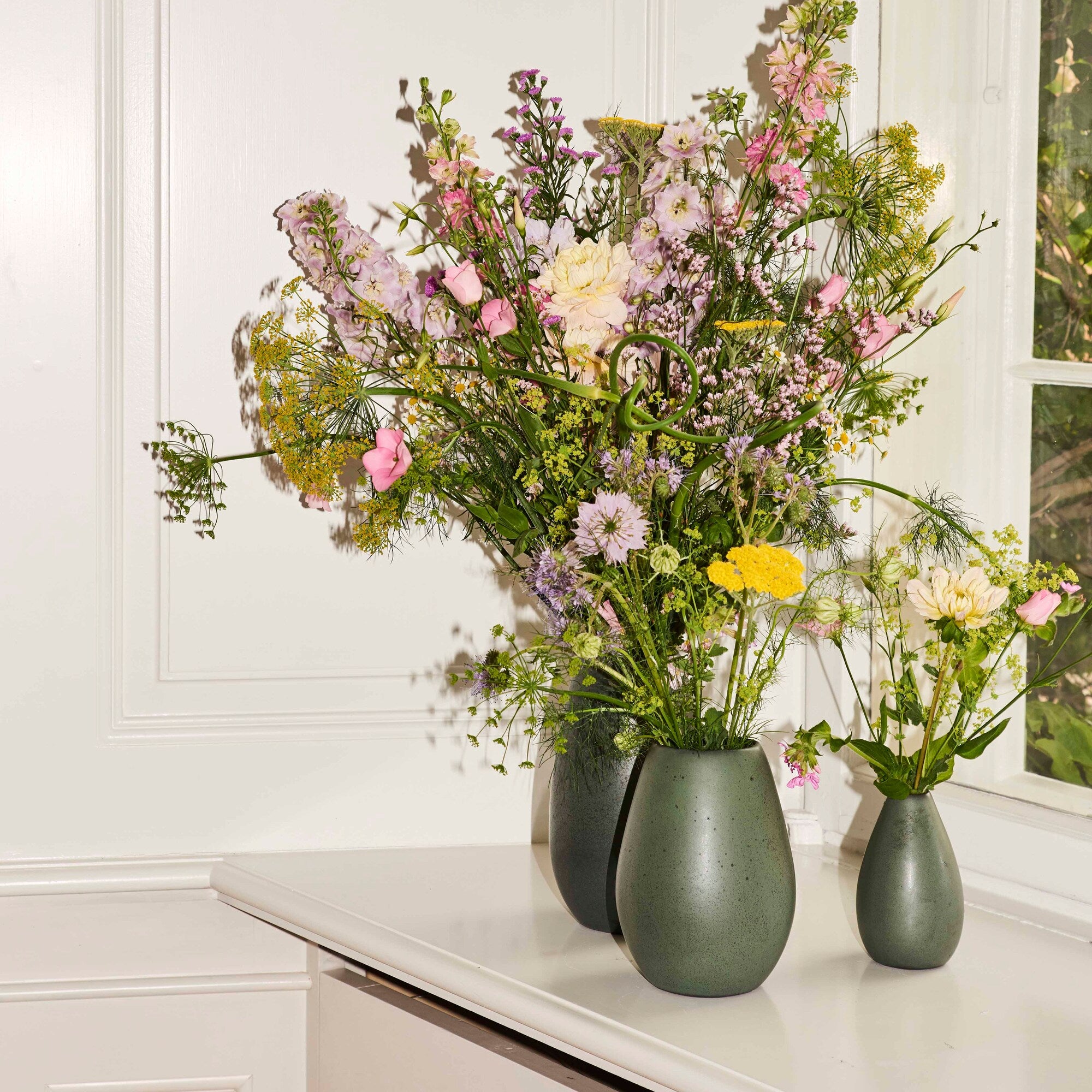 RAW vase 13,5 cm | Northern Green