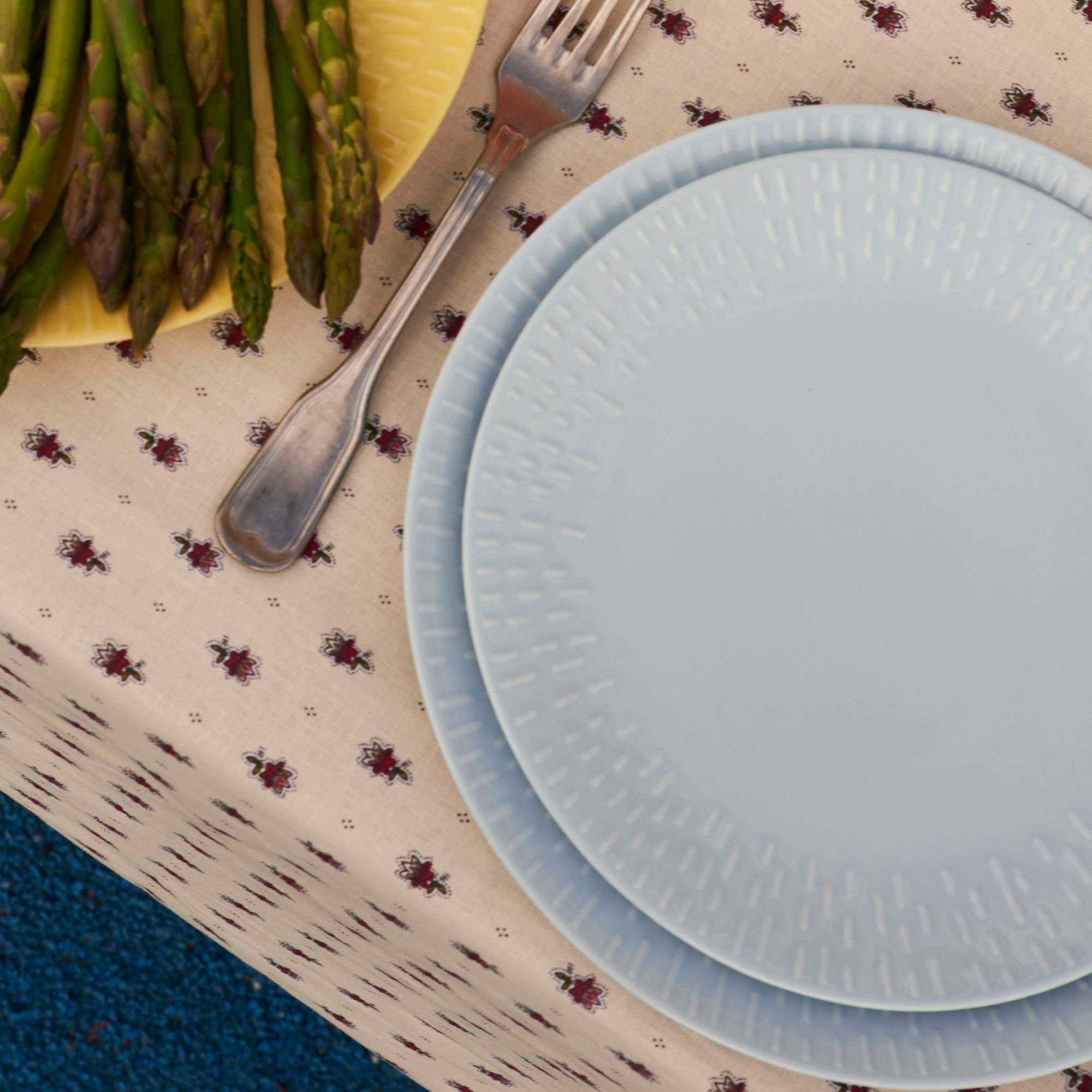 Confetti middagstallerken | Aqua