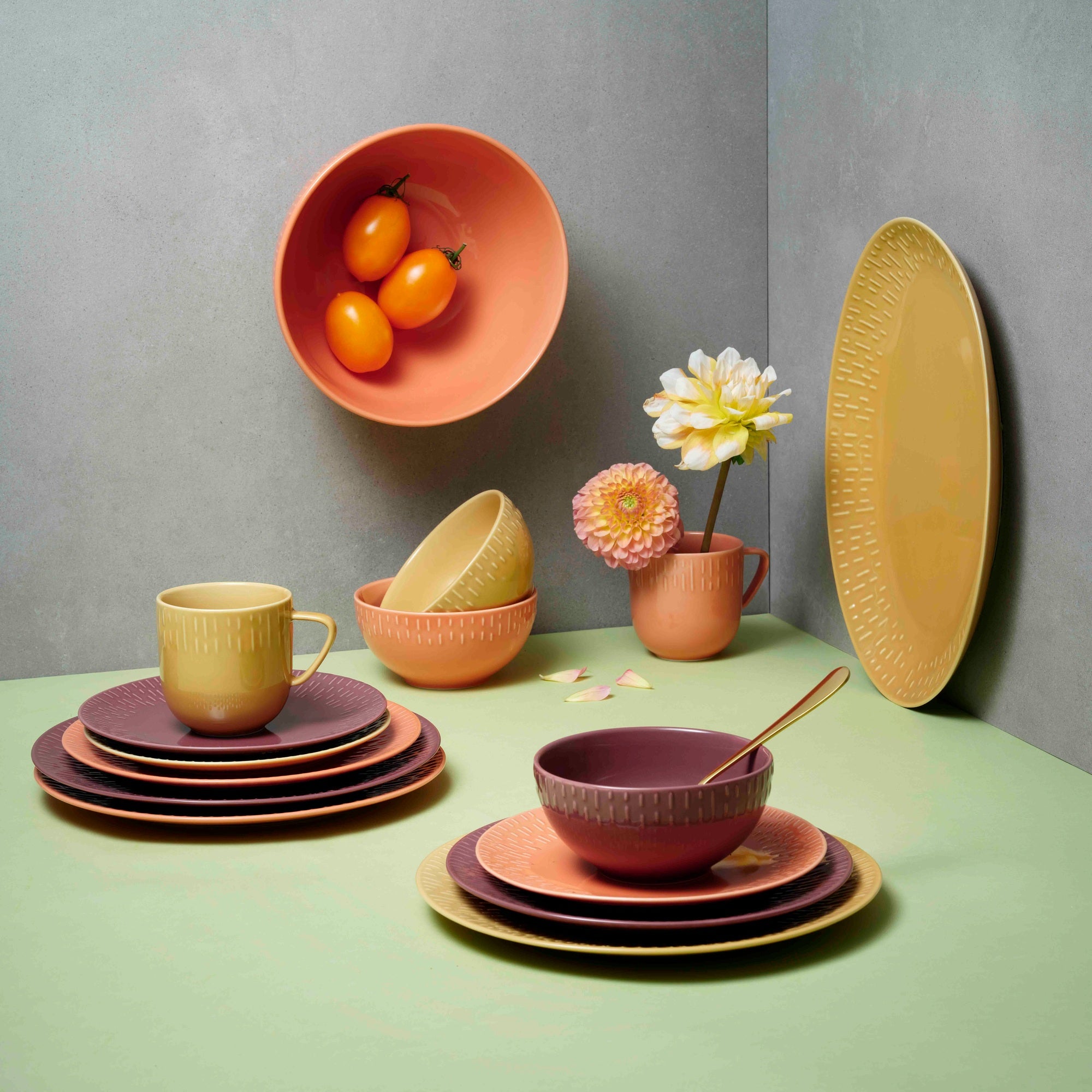 Confetti skål | Bordeaux