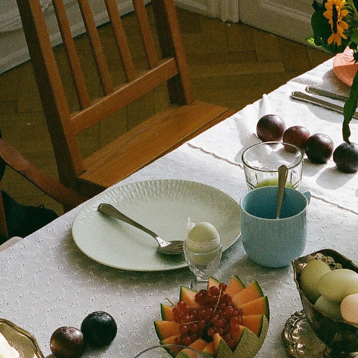 Confetti frokosttallerken | Pistachio