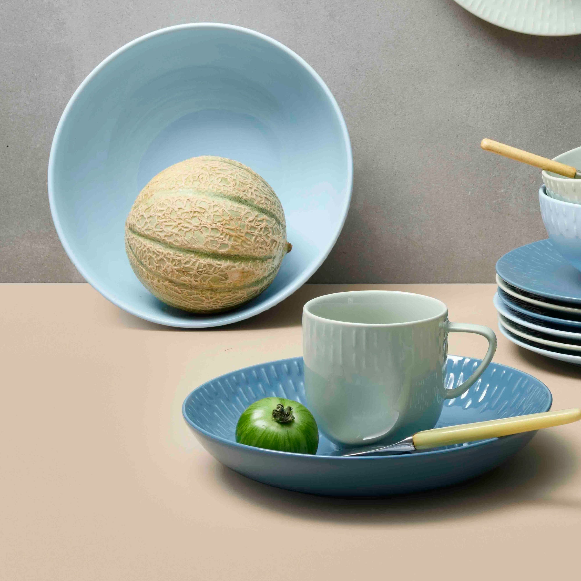 Confetti pastatallerken | Blueberry