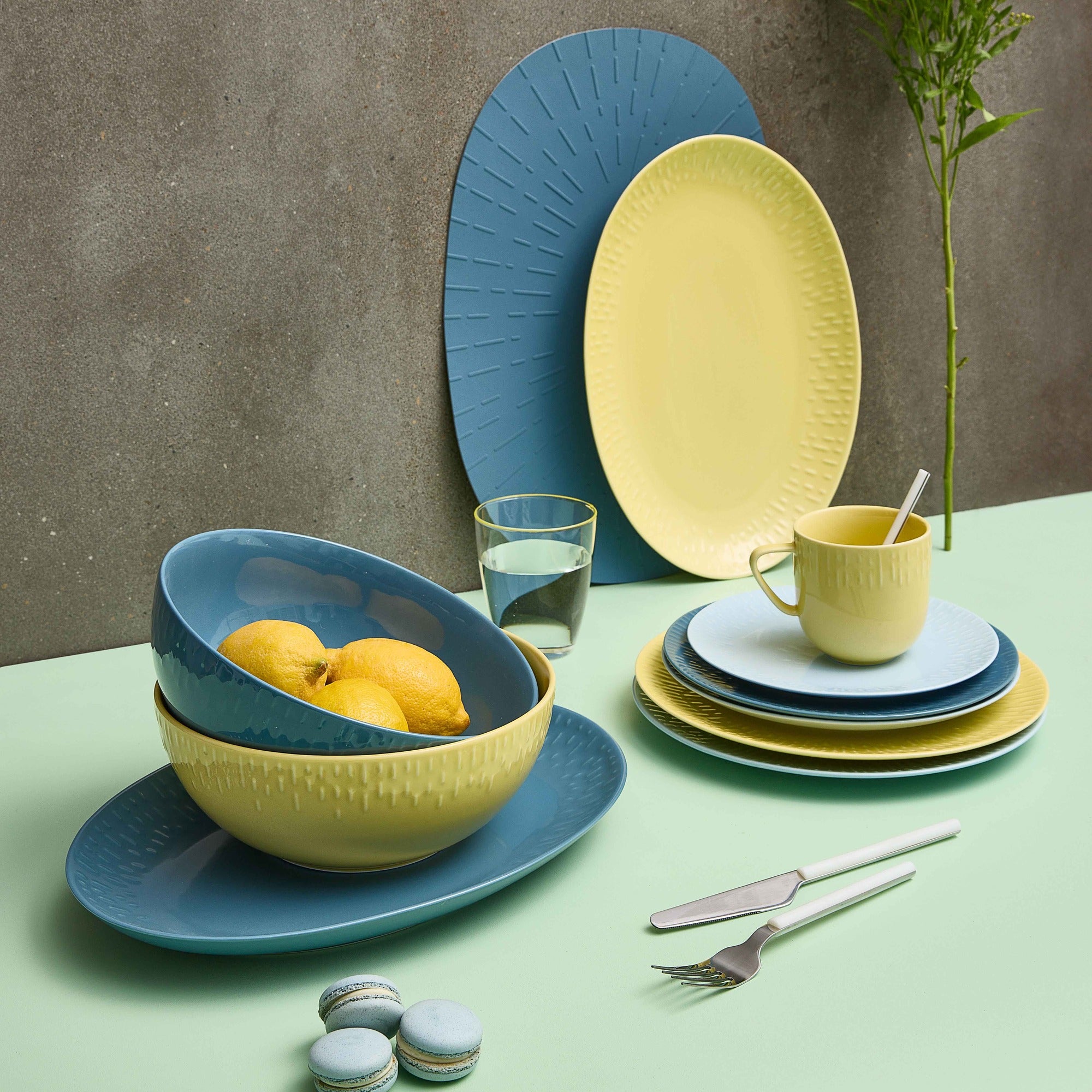 Confetti middagstallerken | Lemon