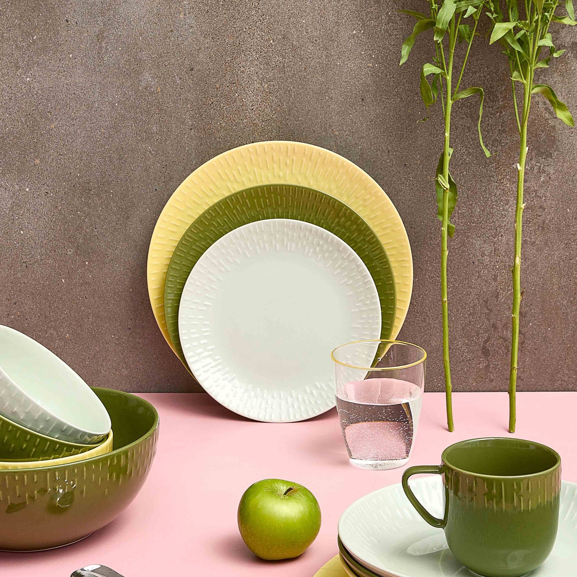 Confetti middagstallerken | Lemon