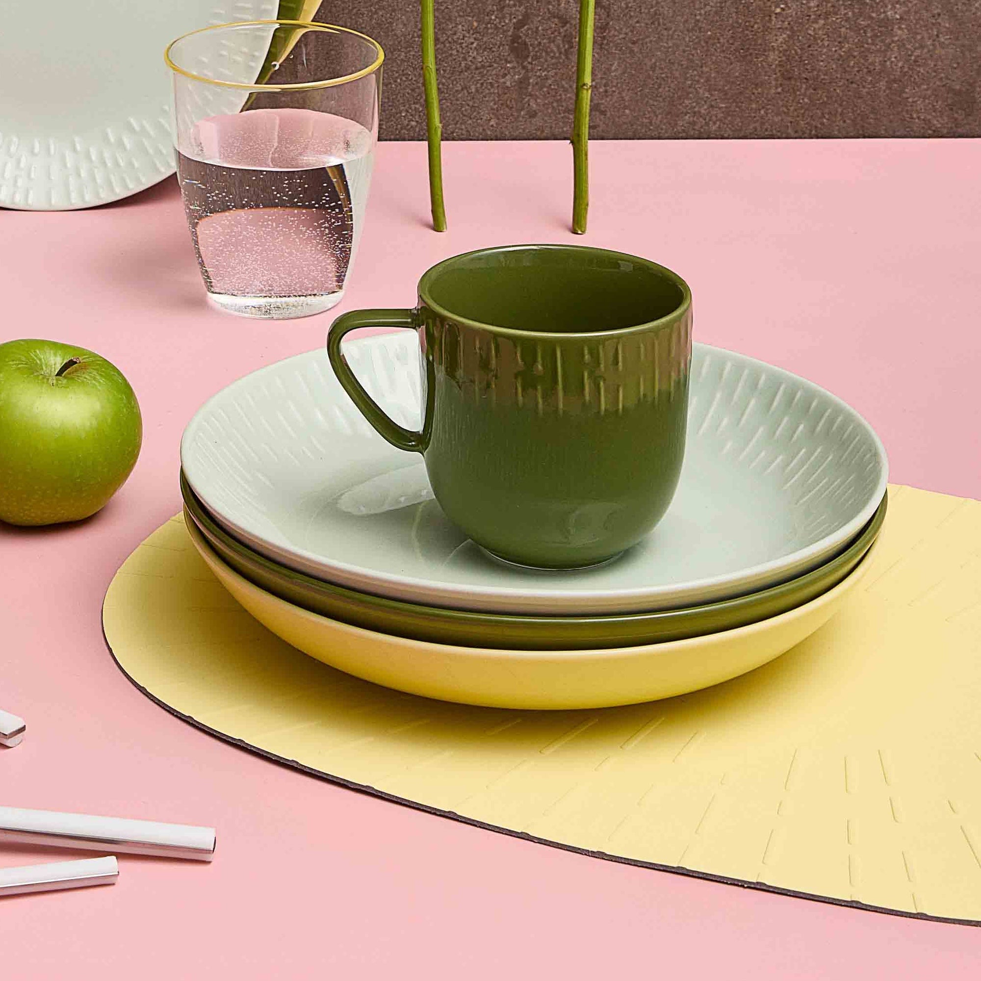 Confetti pastatallerken | Olive
