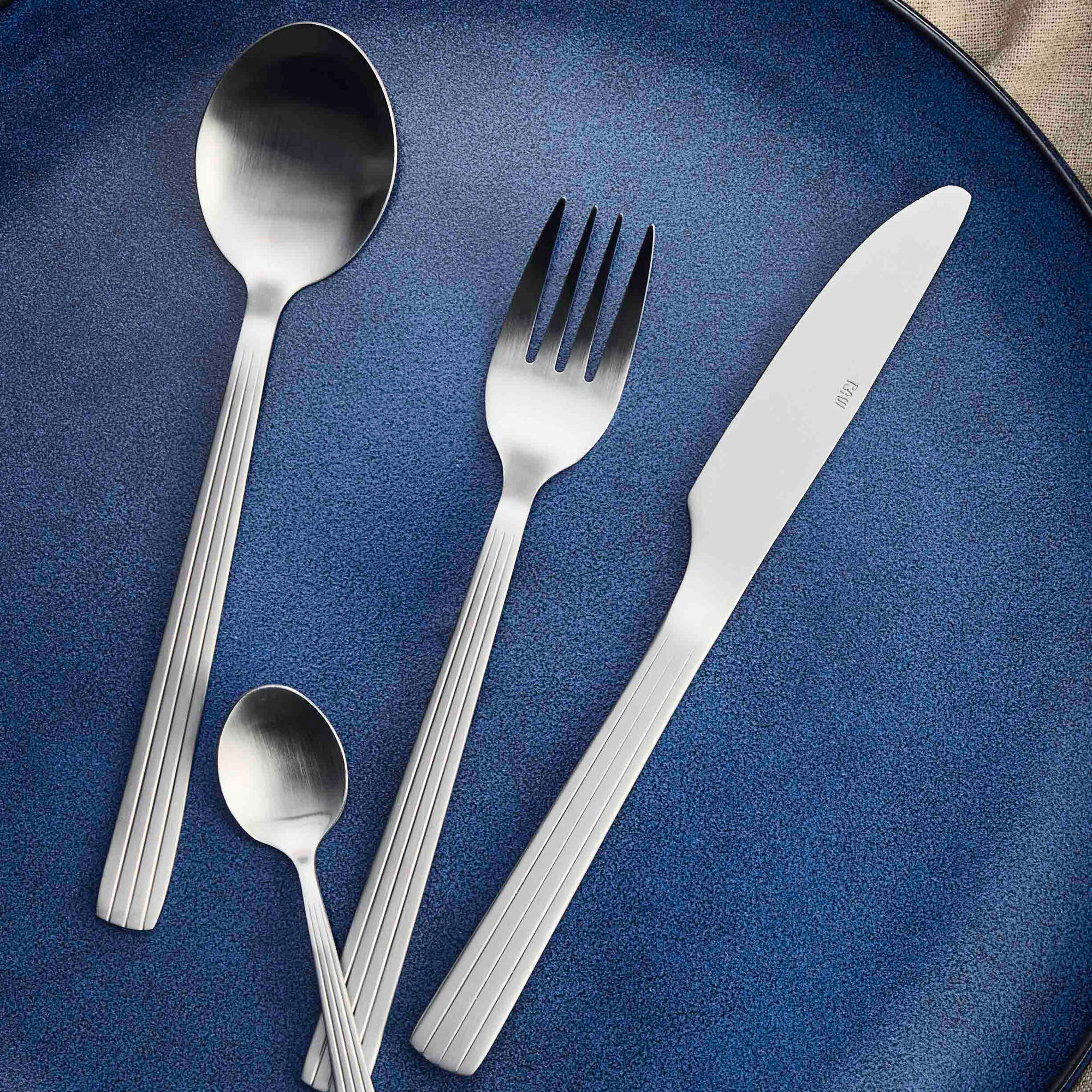 RAW bestikæske 65 dele | Mat Stål