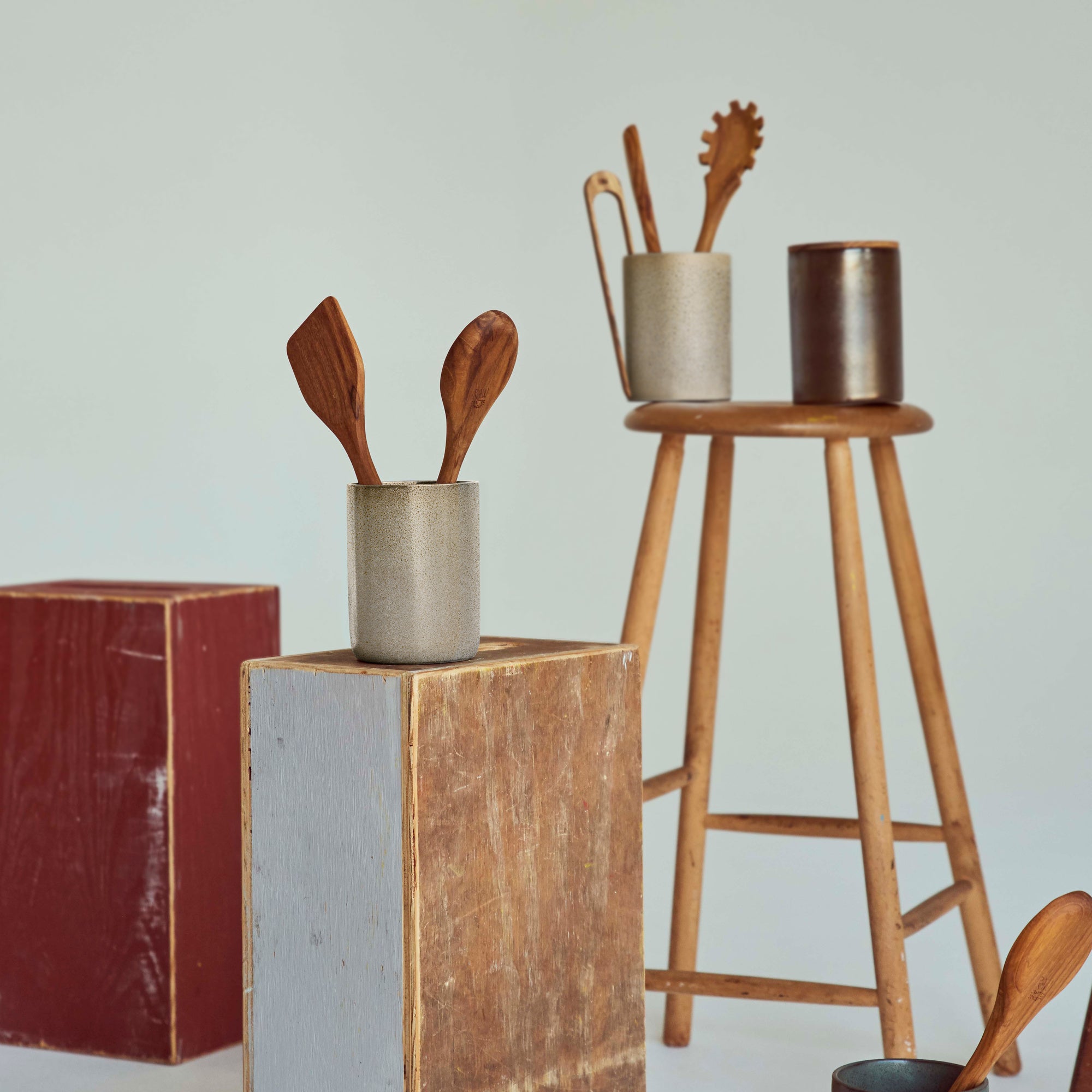 RAW opbevaringskrukke | Sandy Beige