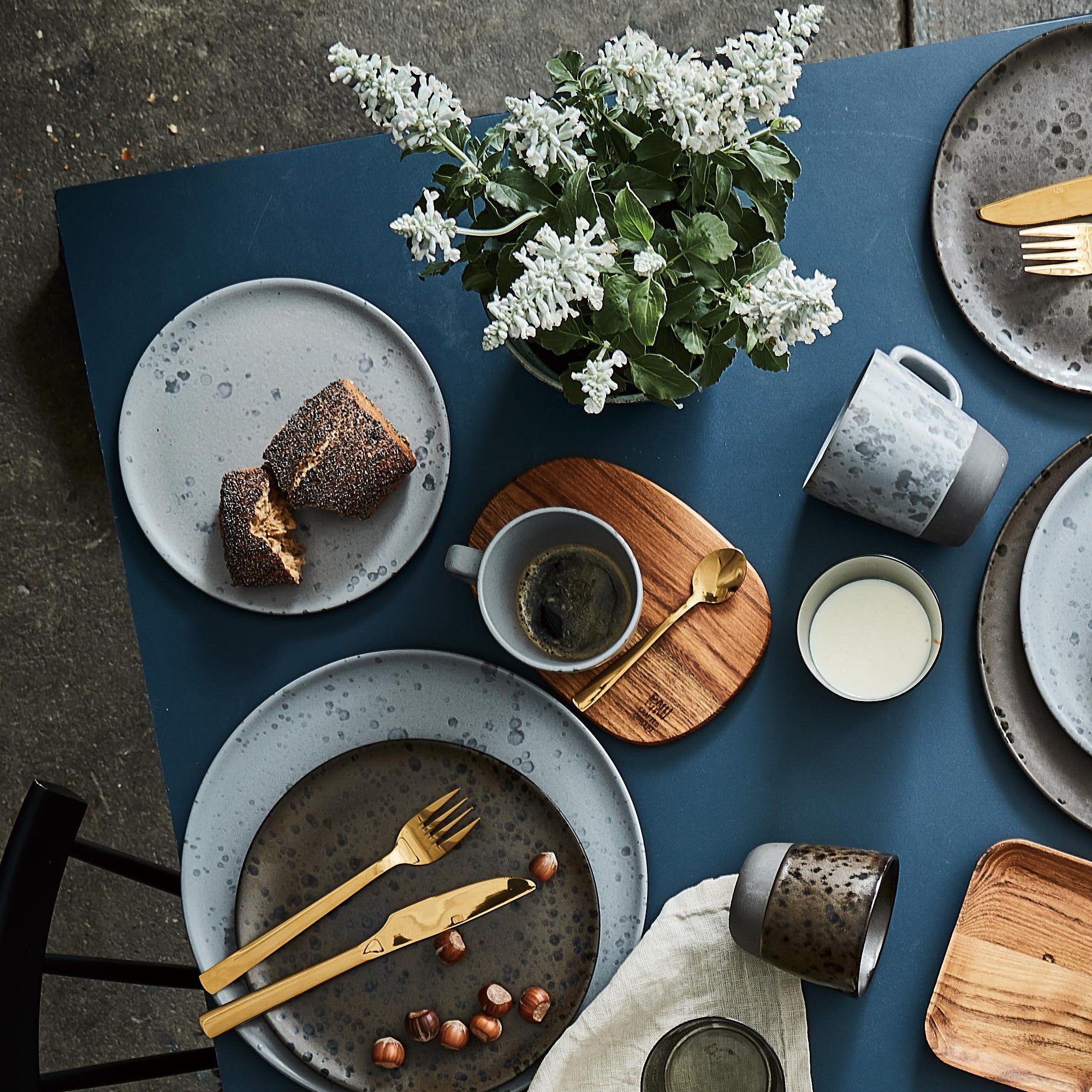 RAW desserttallerken | Nordic Grey