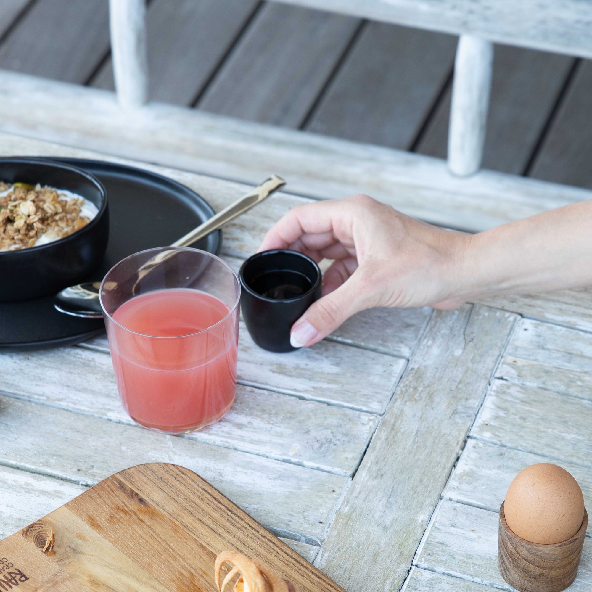 RAW espressokop | Titanium Black