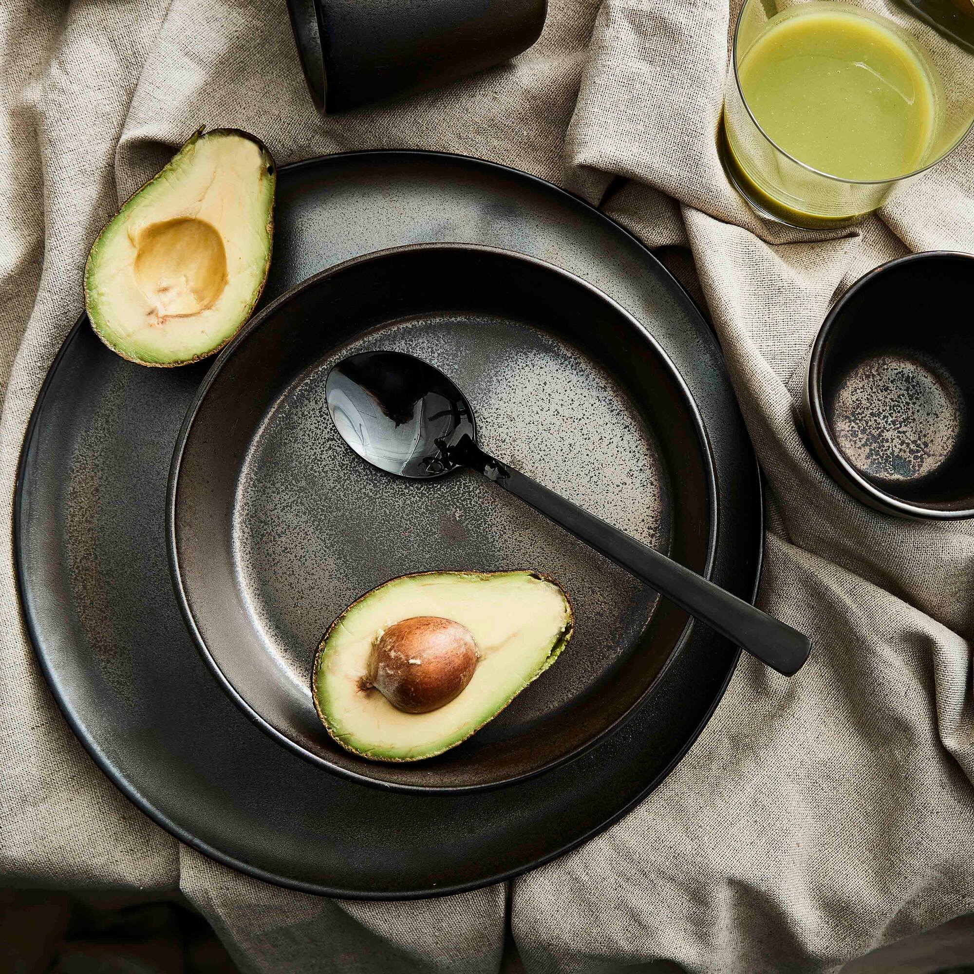 RAW middagstallerken | Metallic Brown