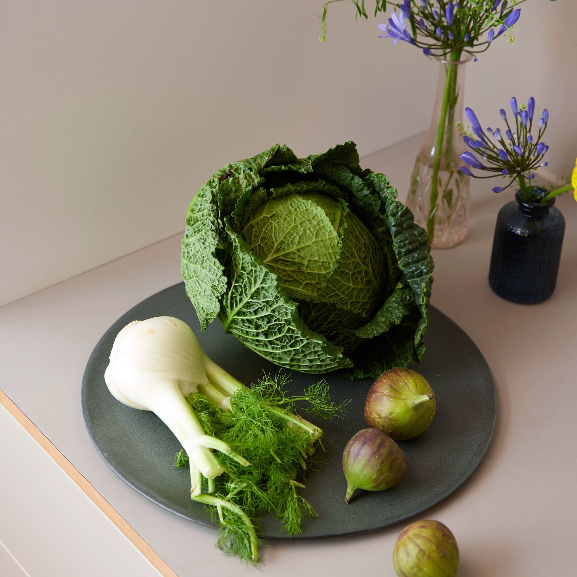 RAW rundt fad 34 cm | Northern Green