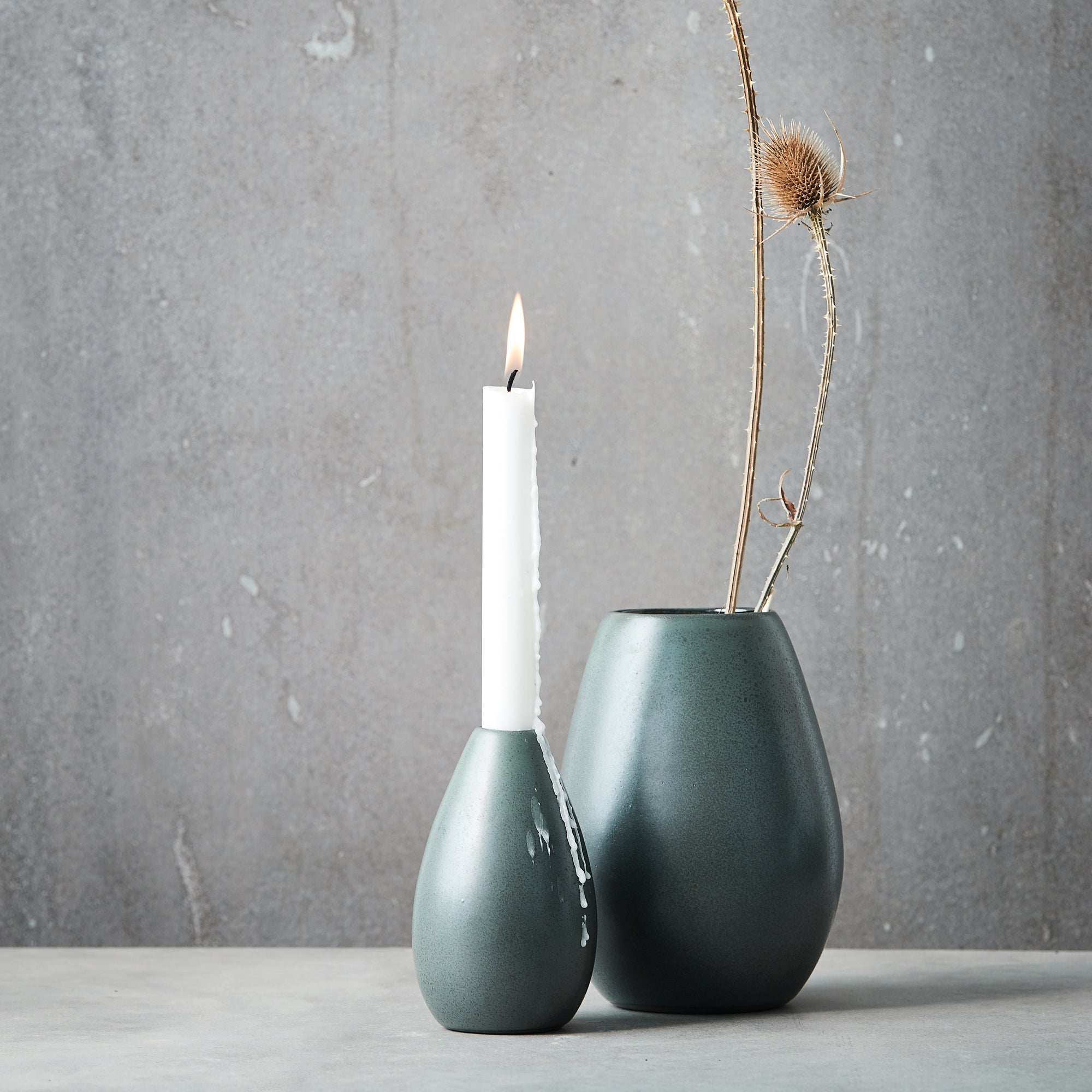 RAW vase 13,5 cm | Northern Green