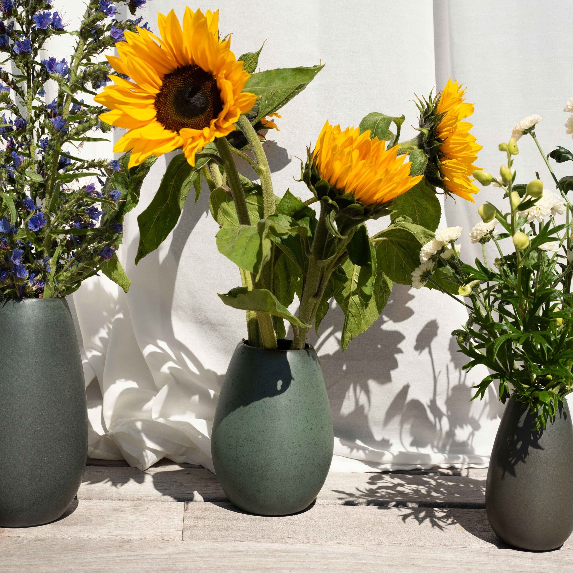 RAW vase 16 cm | Northern Green