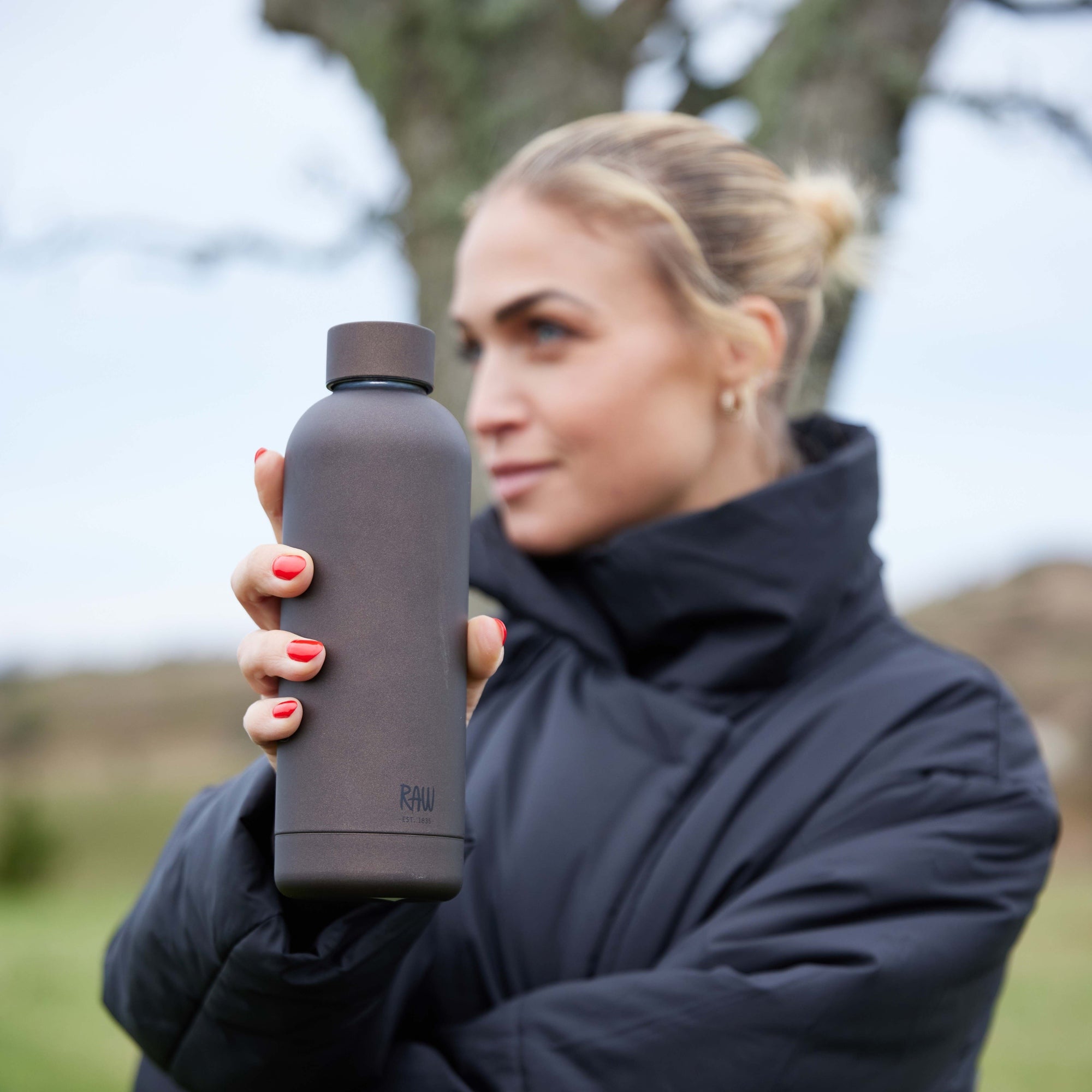 RAW To Go termoflaske | Mat Brun