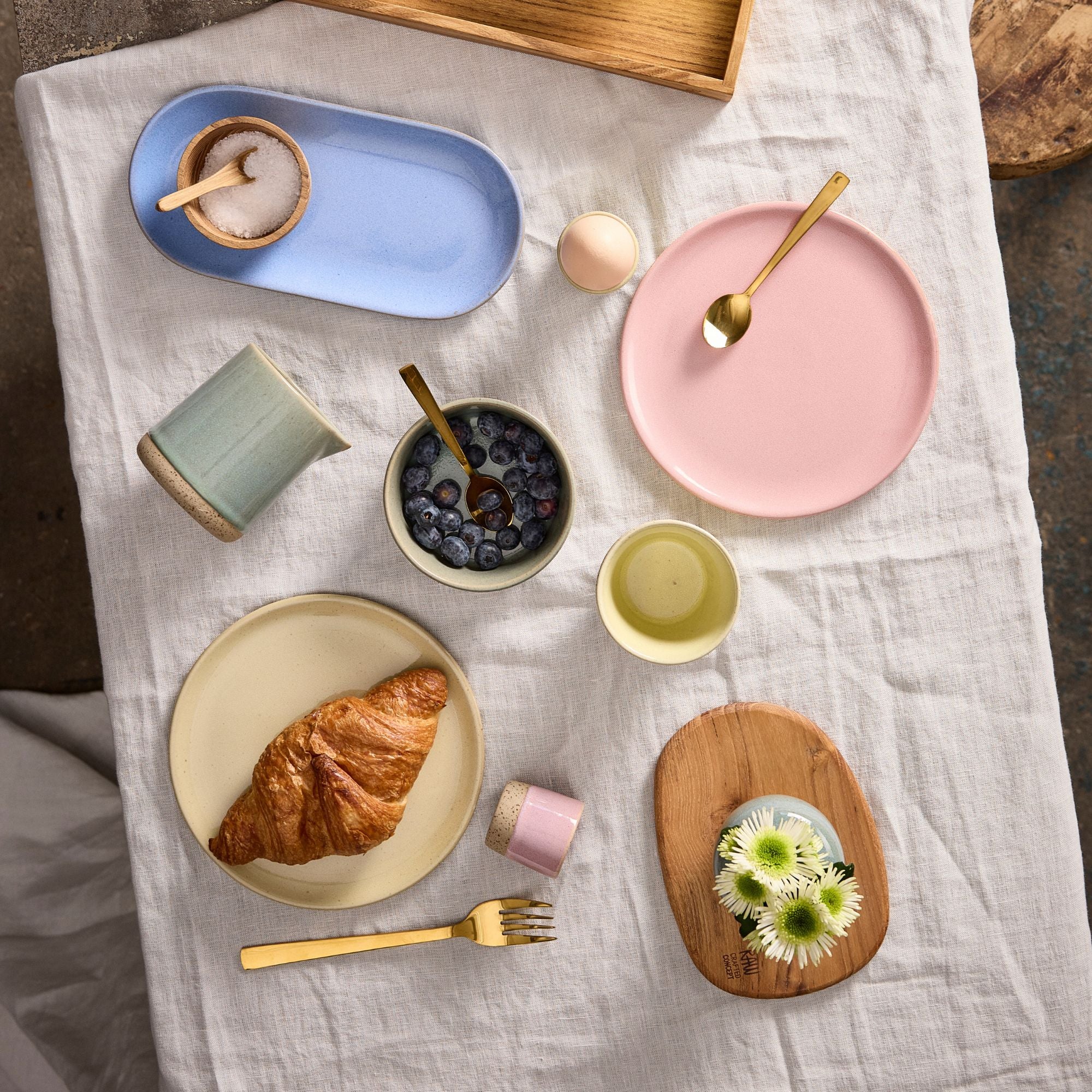RAW Colour desserttallerken | Roseish
