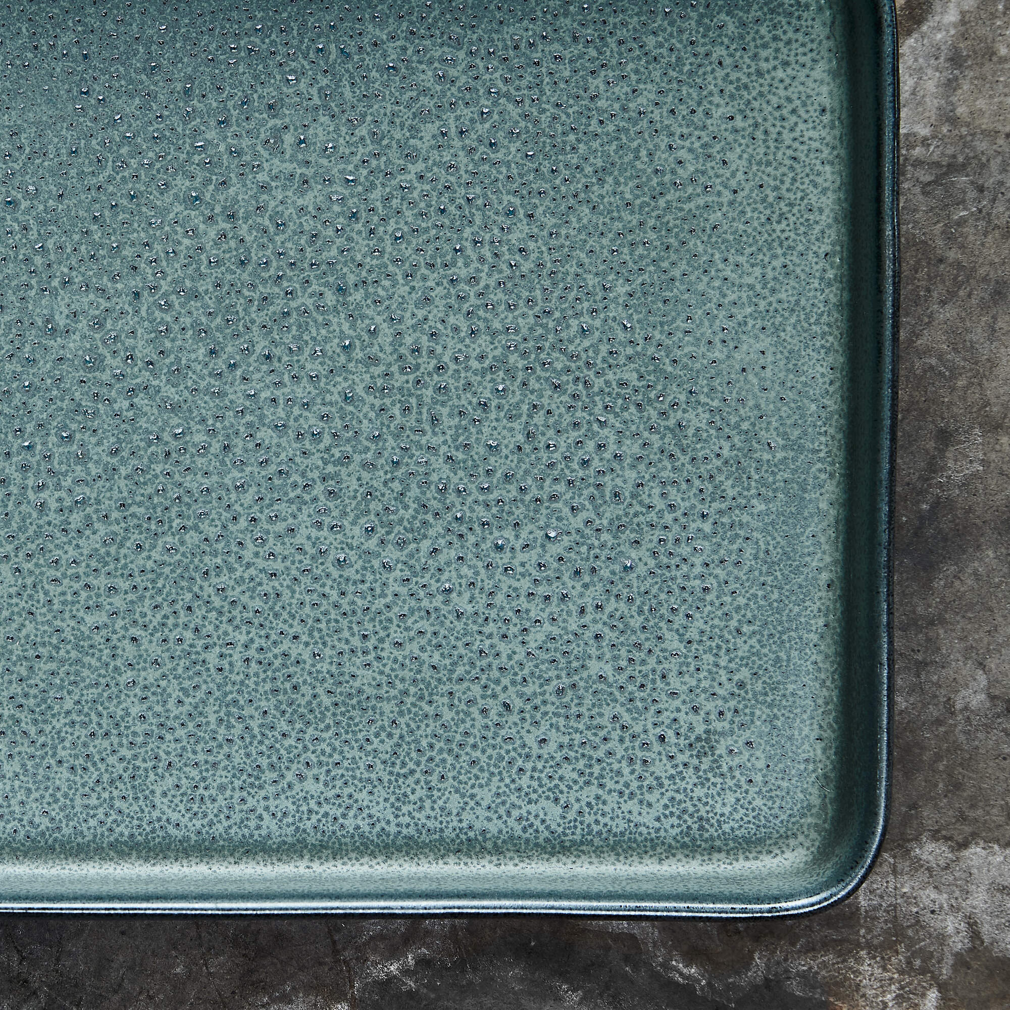 RAW rektangulært fad 2 stk. | Northern Green