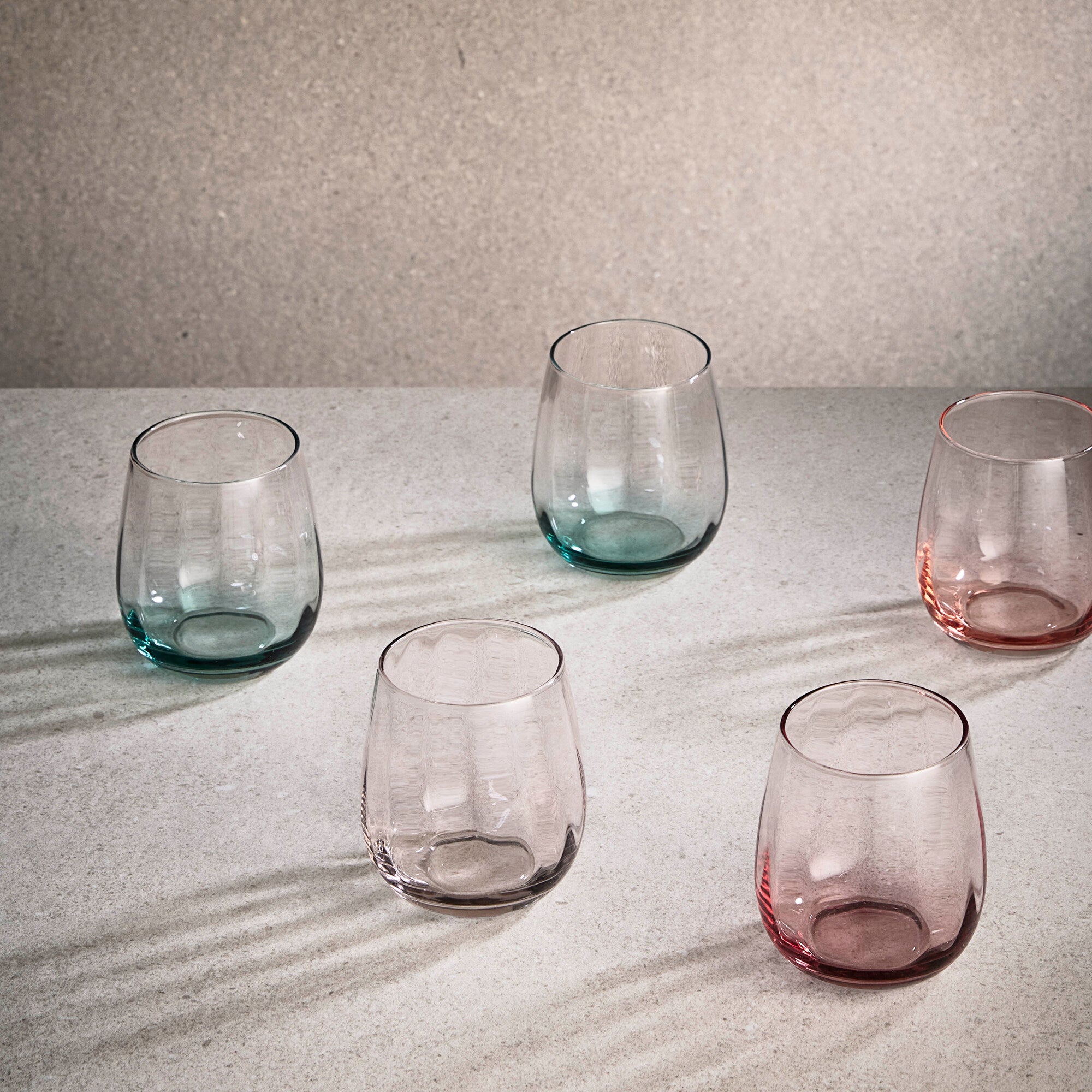 SØHOLM Sonja vandglas 2 stk. | Sand