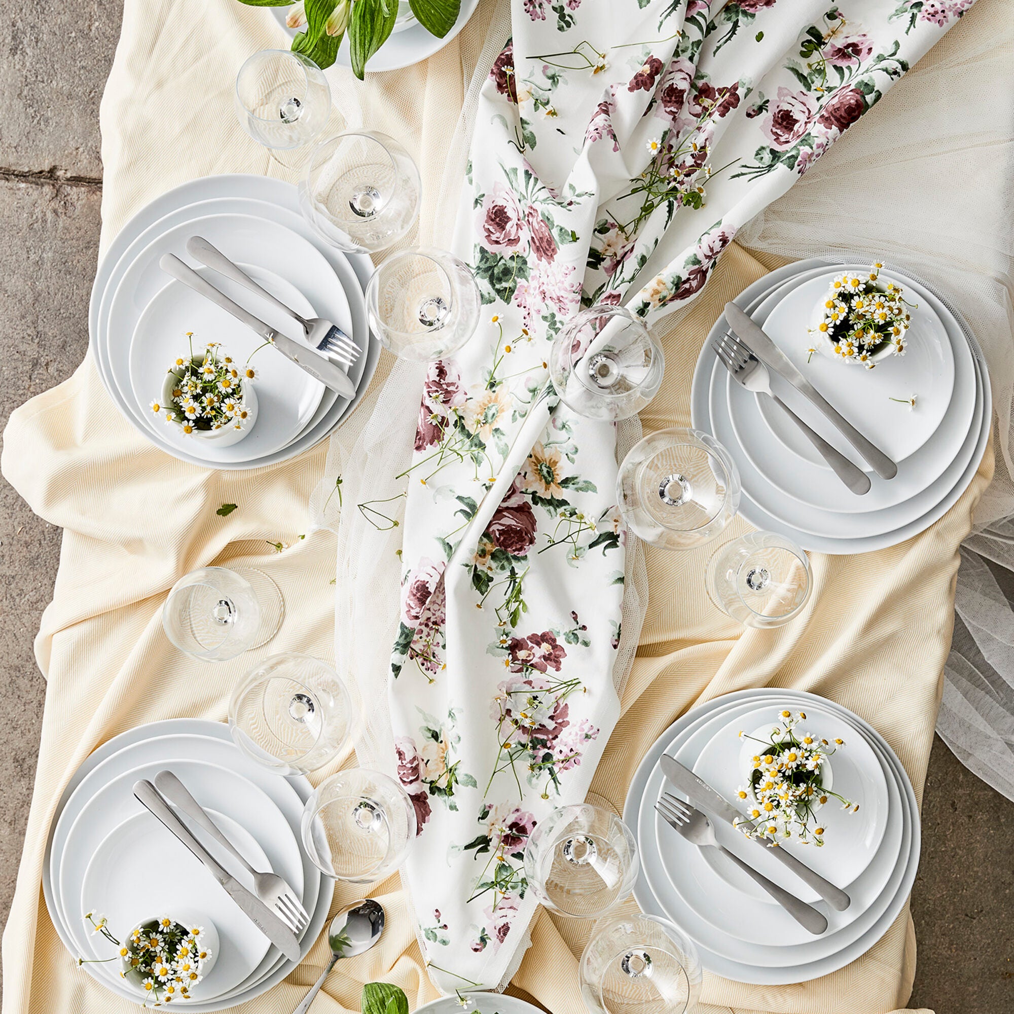 atelier steaktallerken 4 stk. | Super Hvid