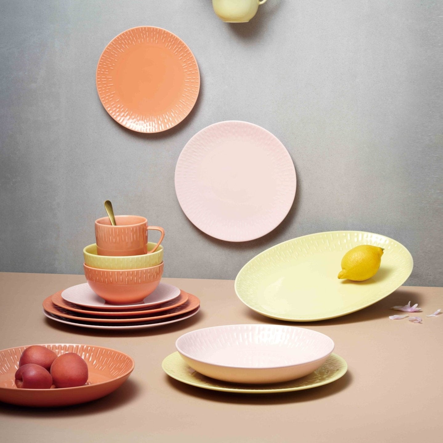 Confetti frokosttallerken | Apricot