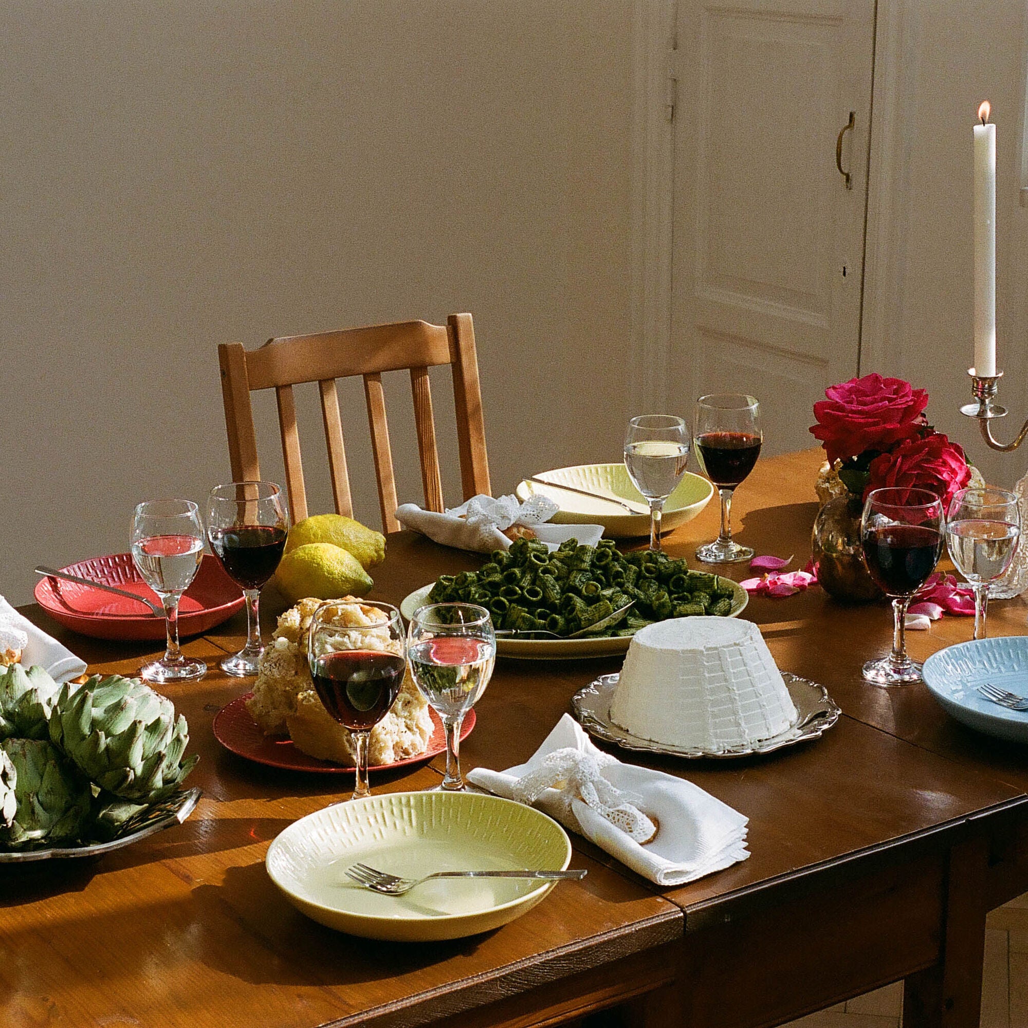 Confetti pastatallerken | Lemon