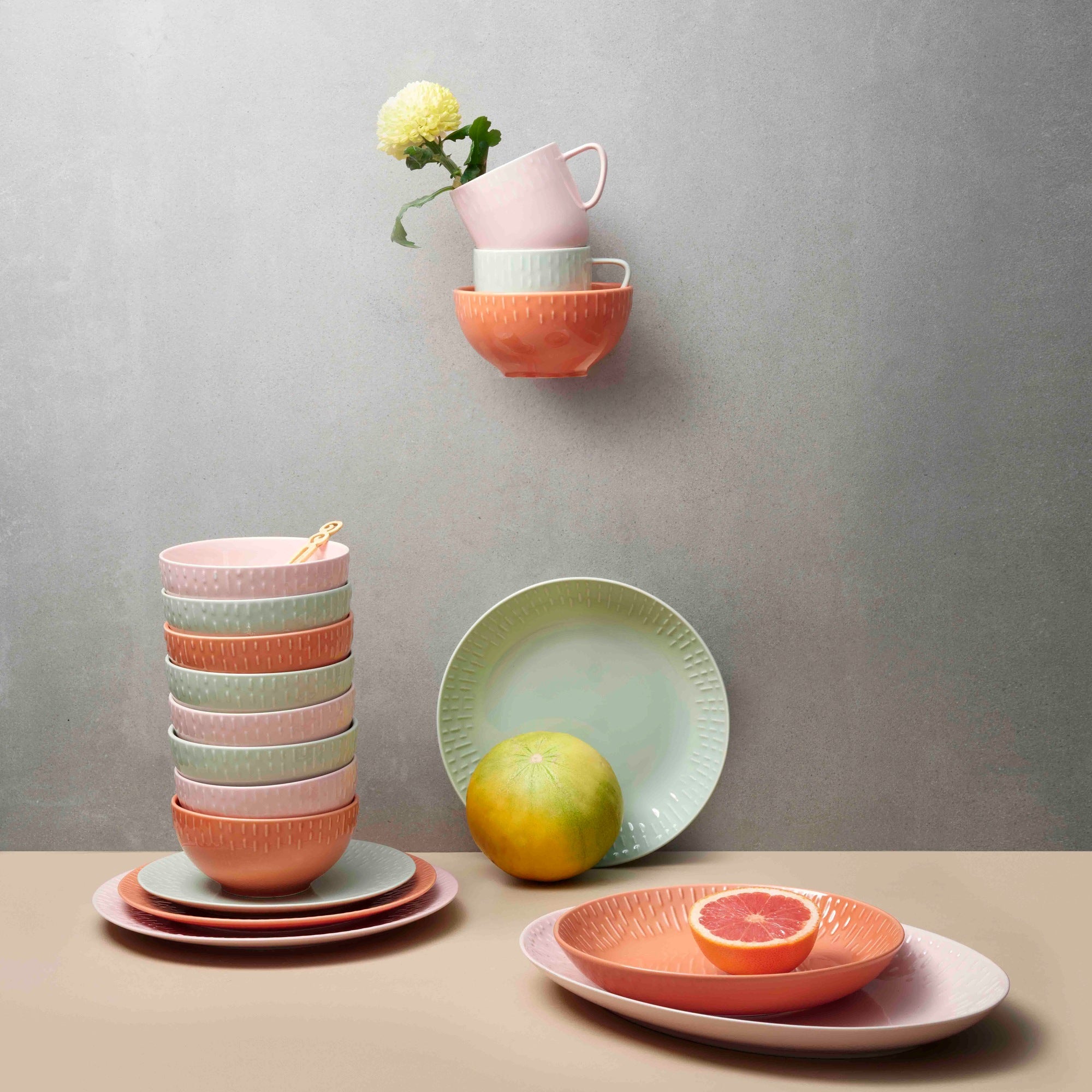 Confetti krus med hank | Pistachio