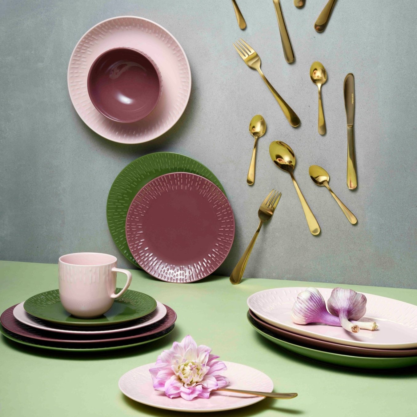 Confetti desserttallerken | Olive