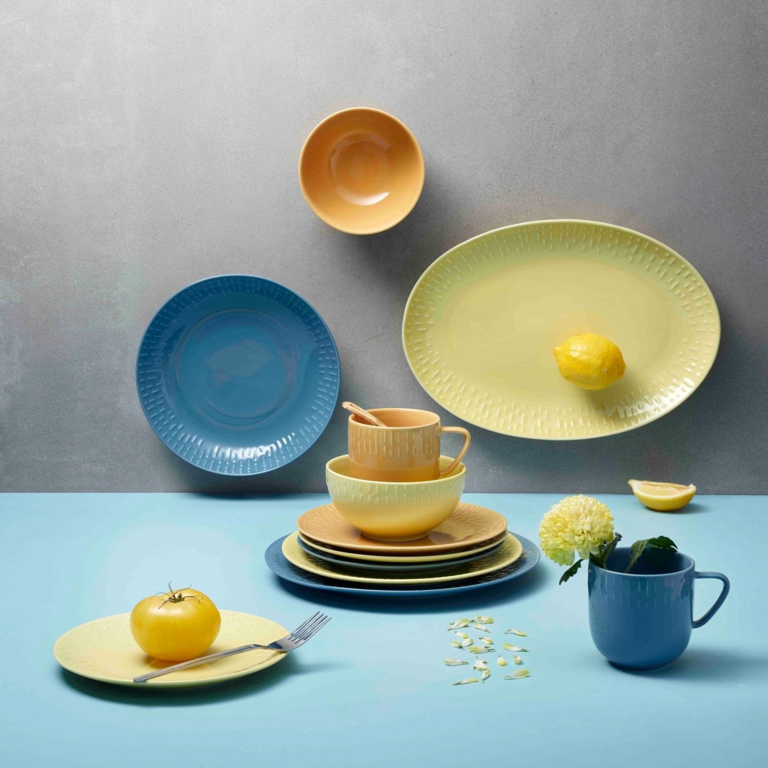 Confetti middagstallerken | Blueberry