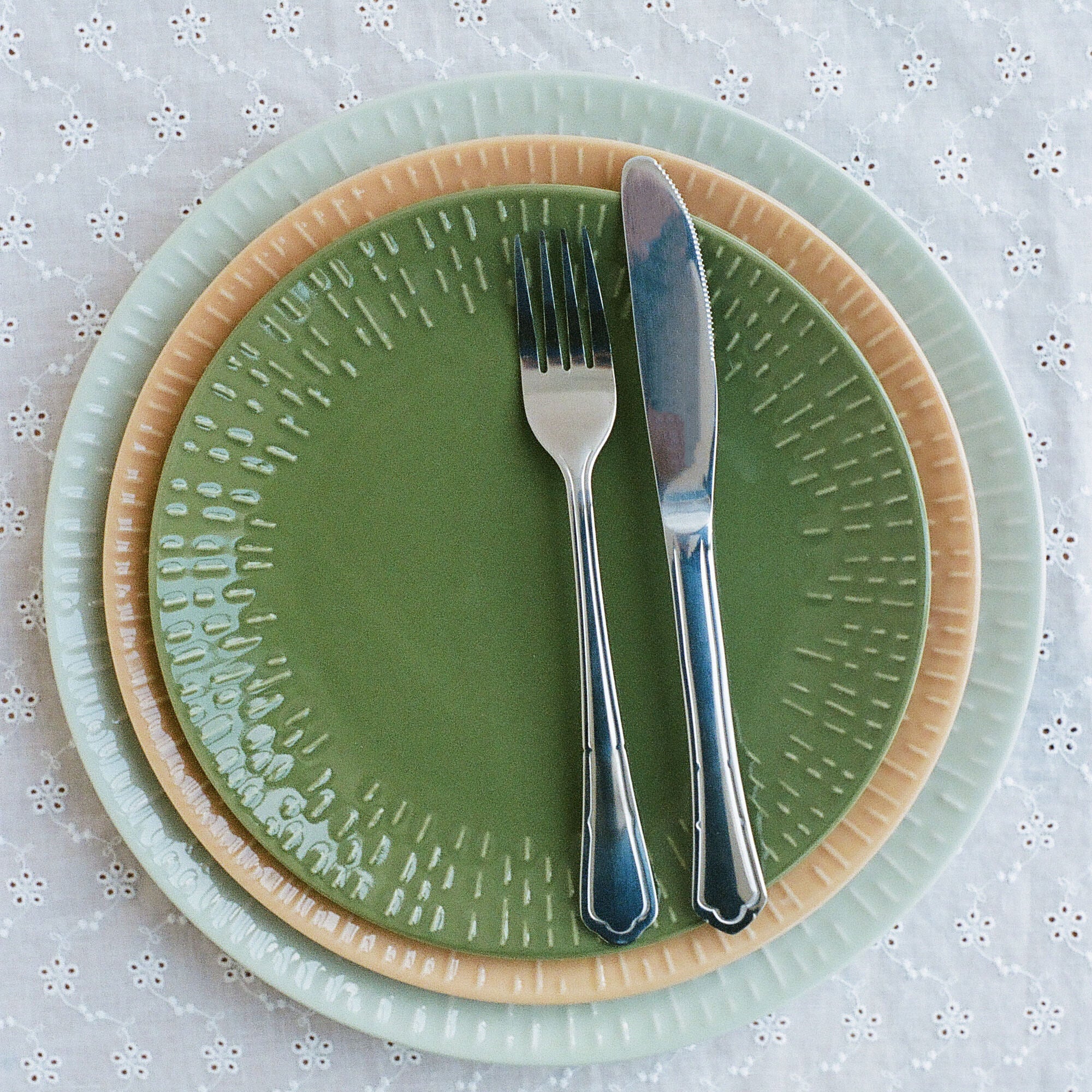 Confetti frokosttallerken | Mustard