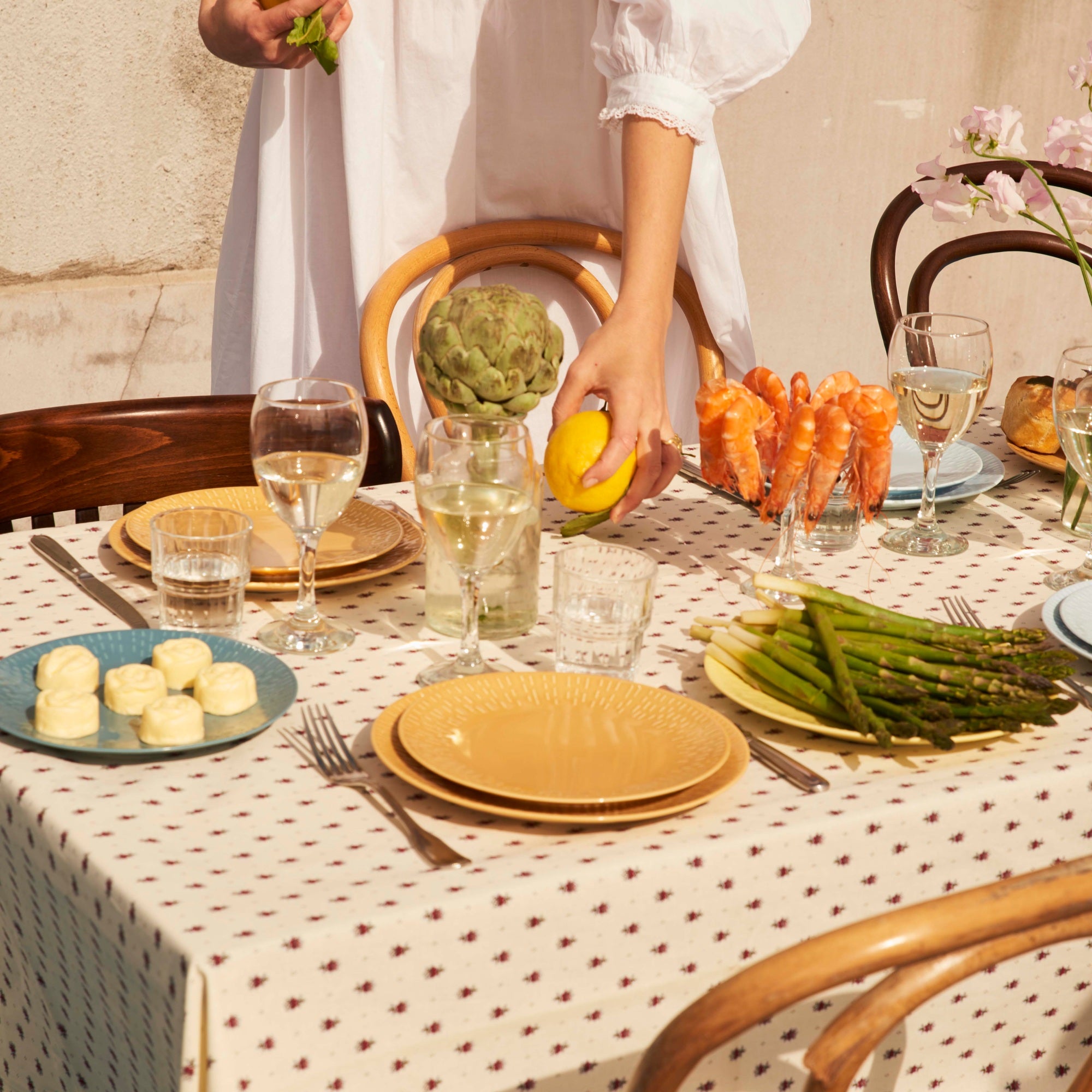 Confetti frokosttallerken | Mustard