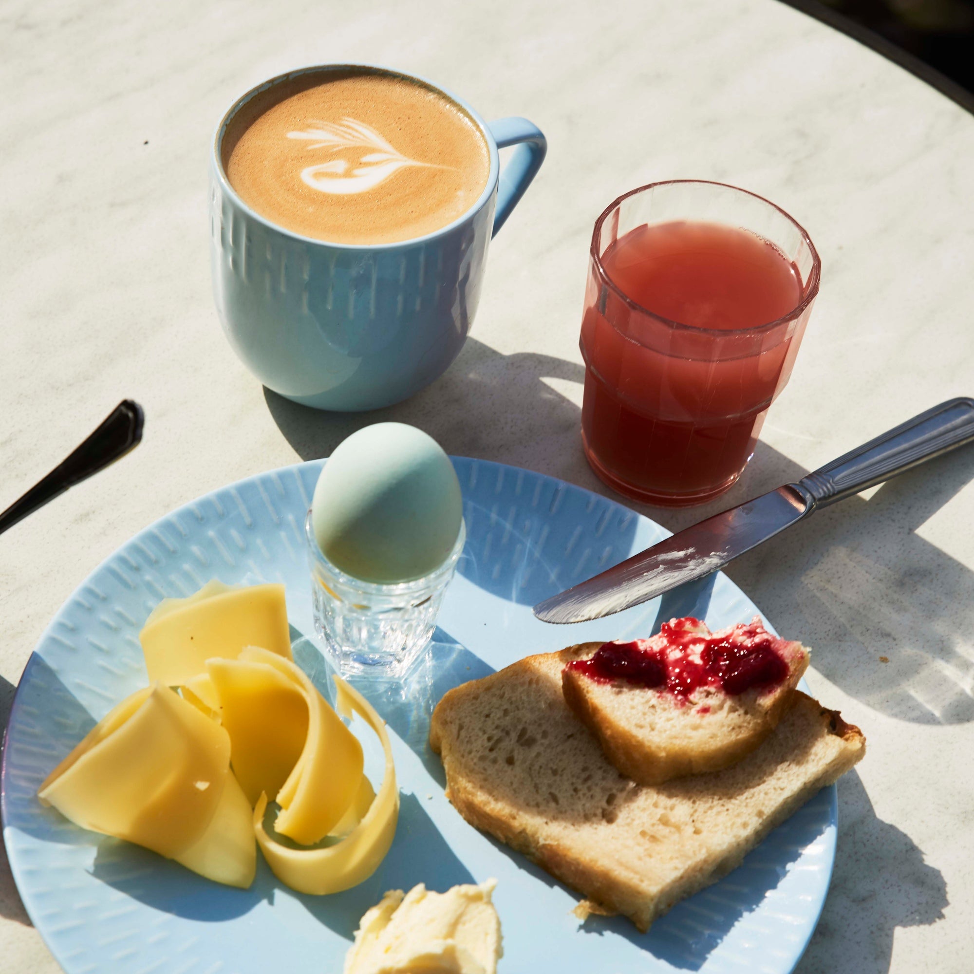 Confetti krus med hank | Aqua