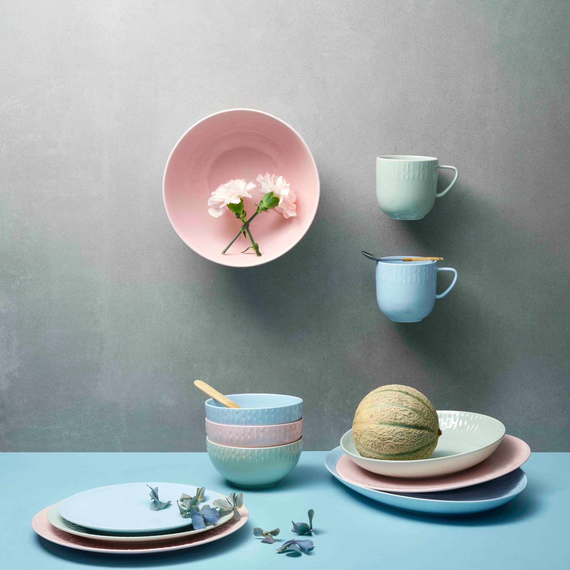 Confetti krus med hank | Aqua