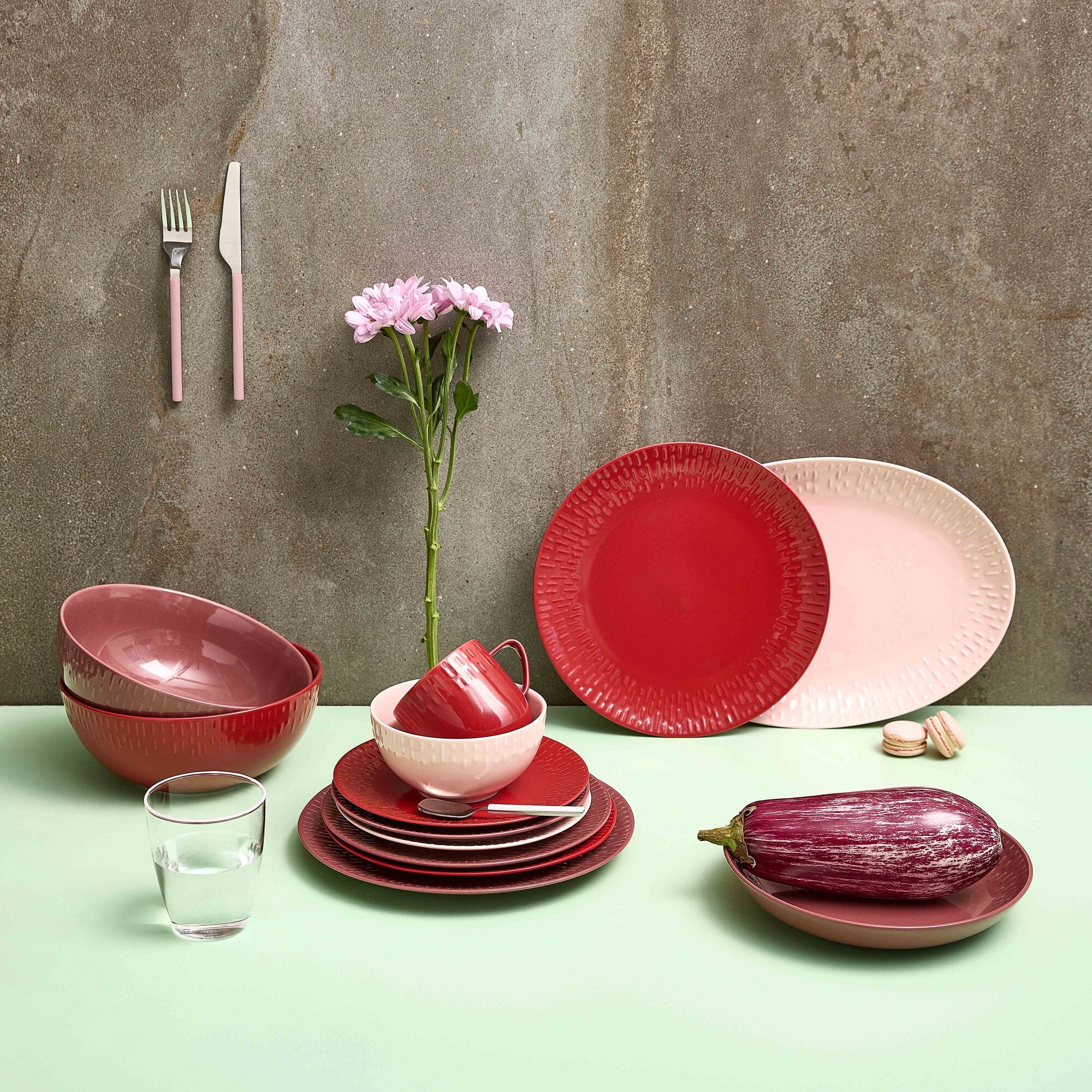 Confetti bestik 16 dele | Candyfloss